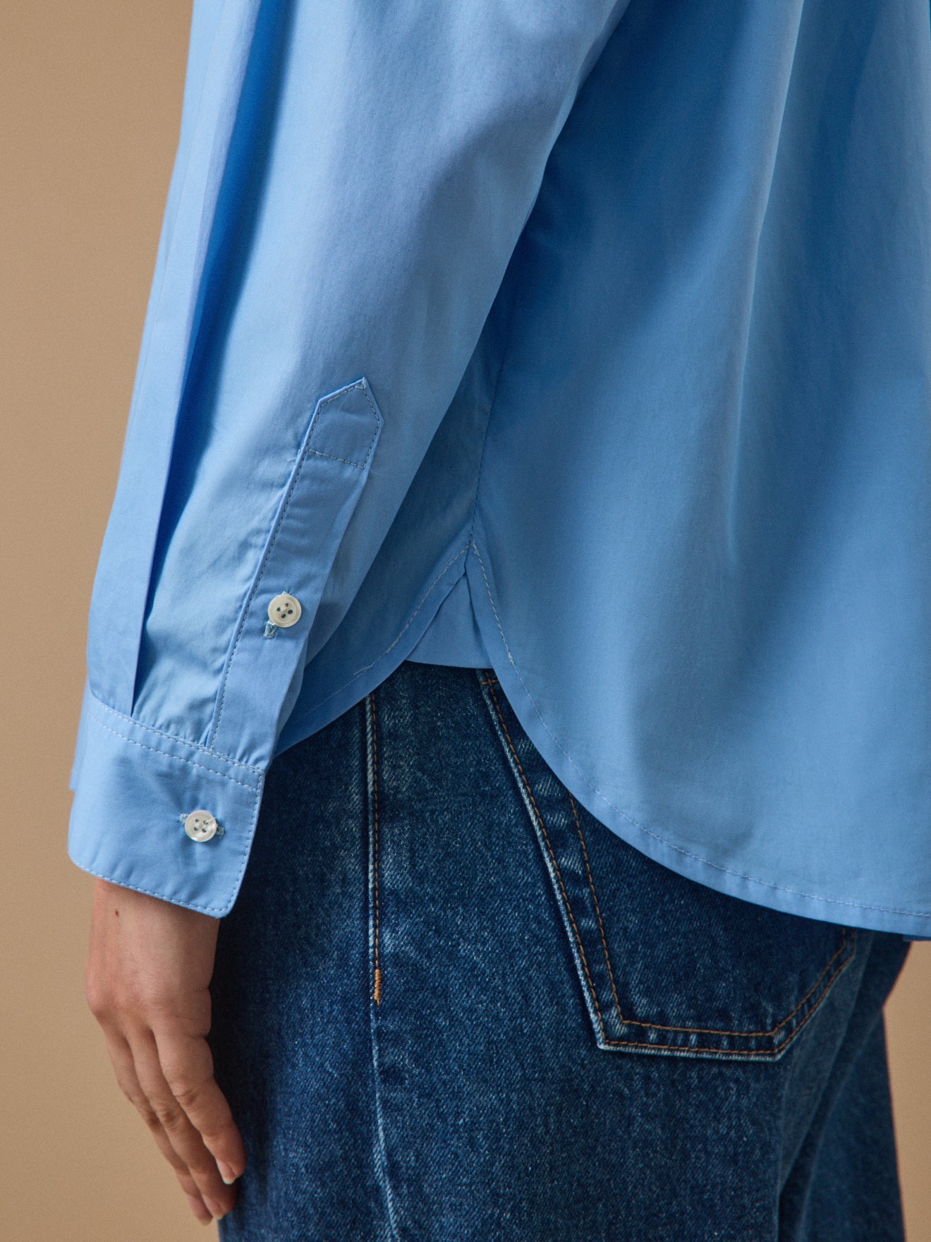 Chemise popeline - Coupe Gaby