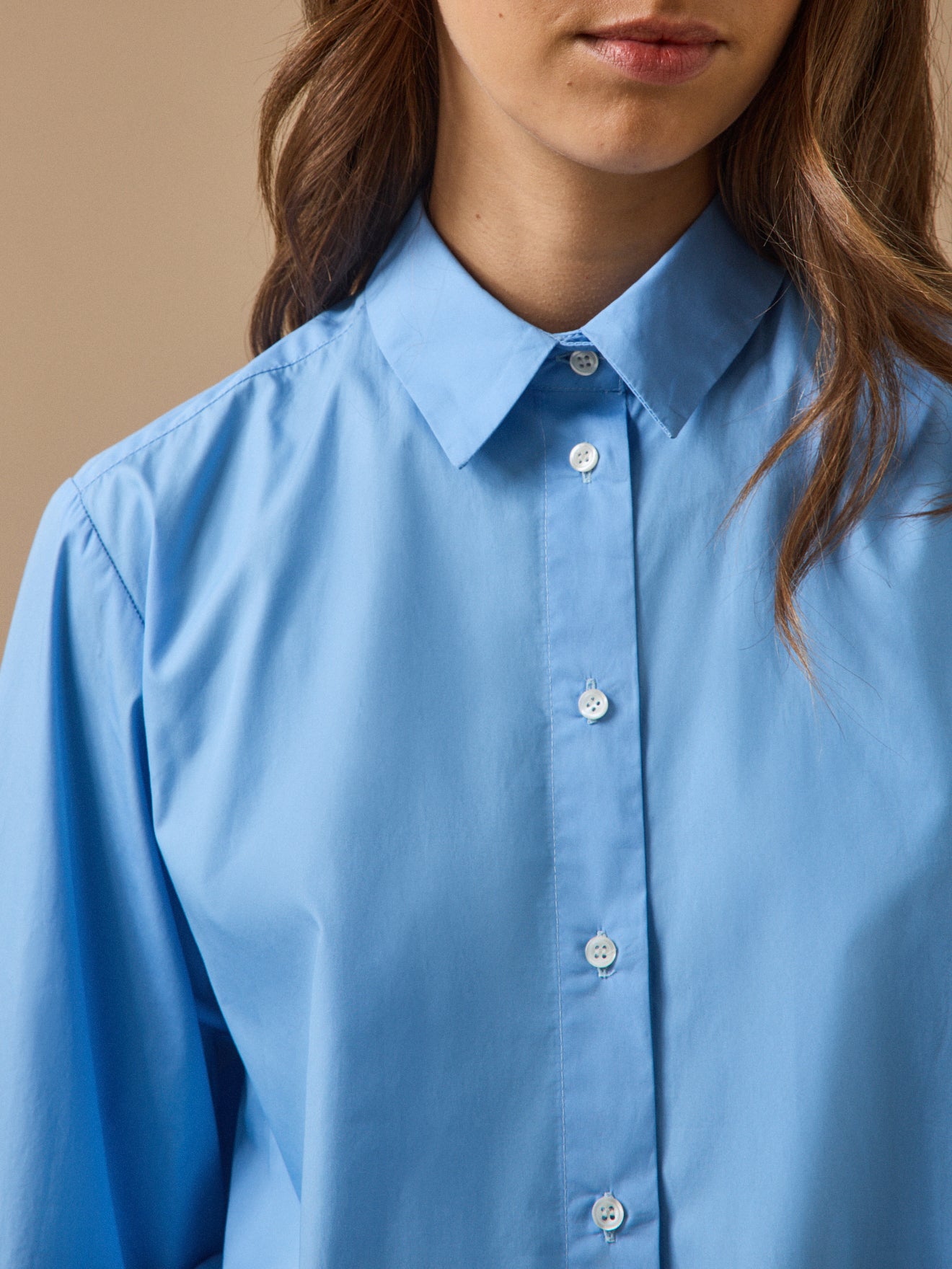 Chemise popeline - Coupe Gaby