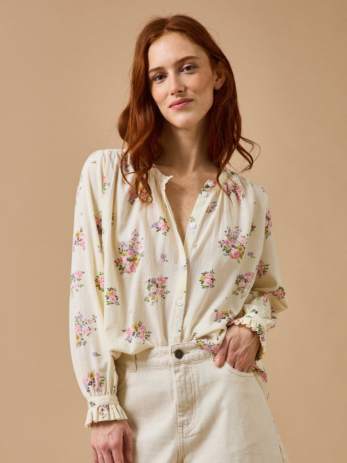 Blouse bouquet Femme - CYRILLUS X EMILE & IDA