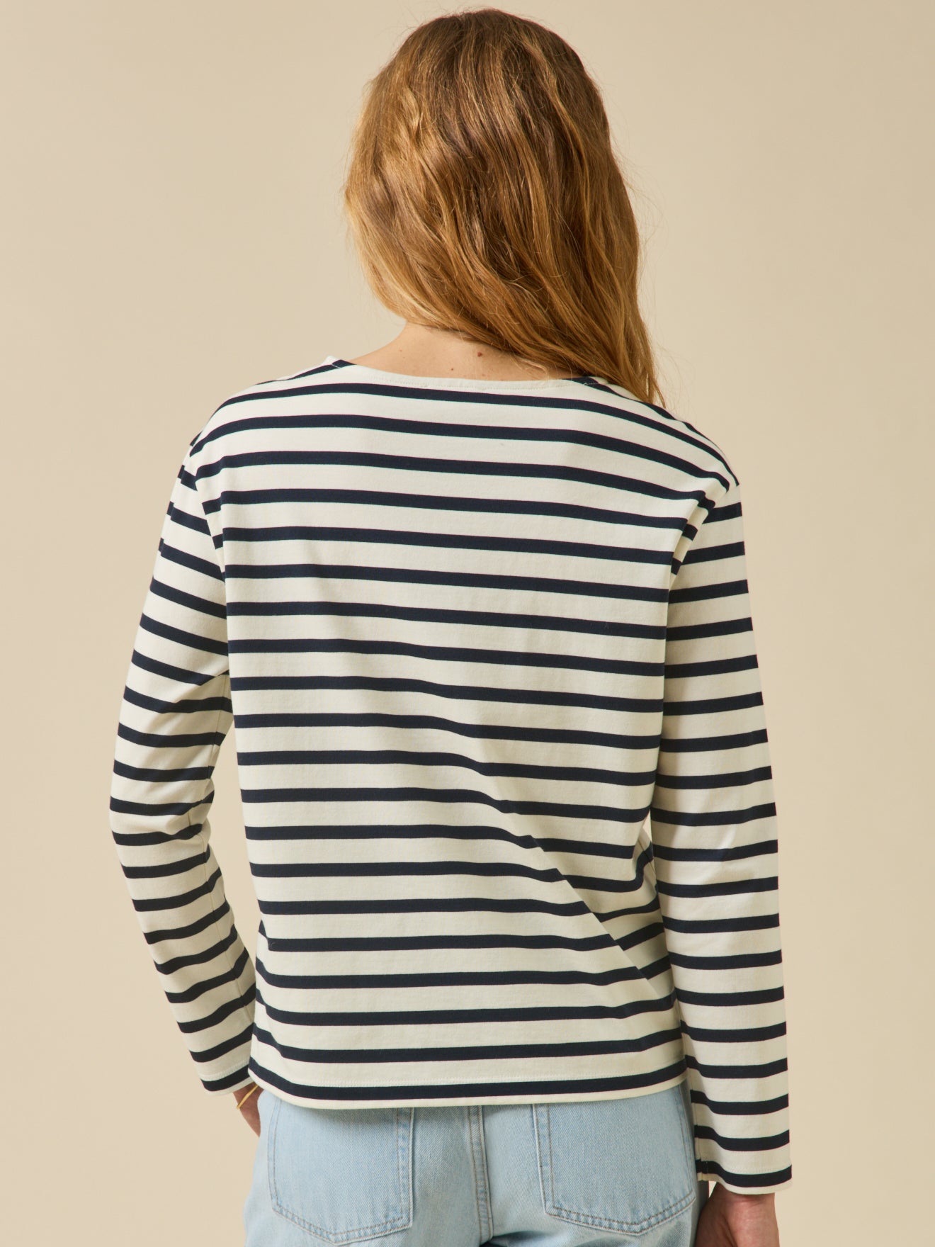 T-shirt marinière femme coton biologique