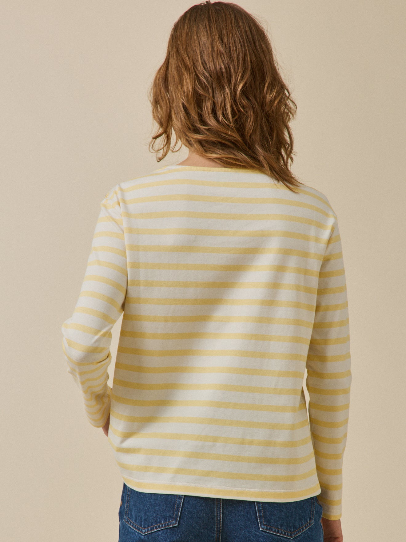 T-shirt marinière femme coton biologique