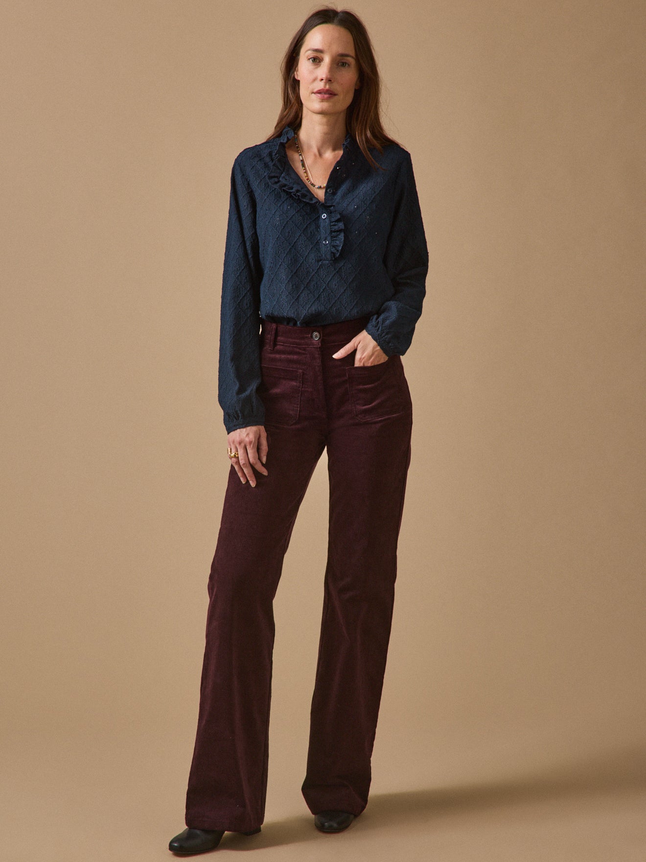 T-shirt blouse femme - Coupe Noémie