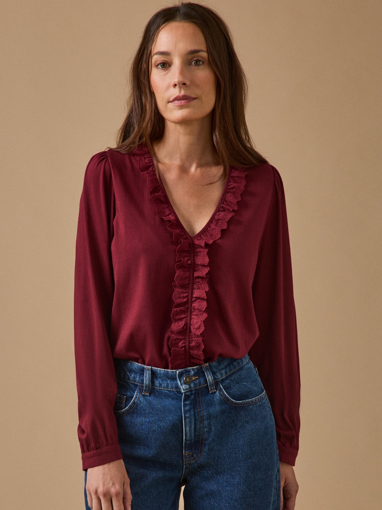 T-shirt femme coton biologique et modal