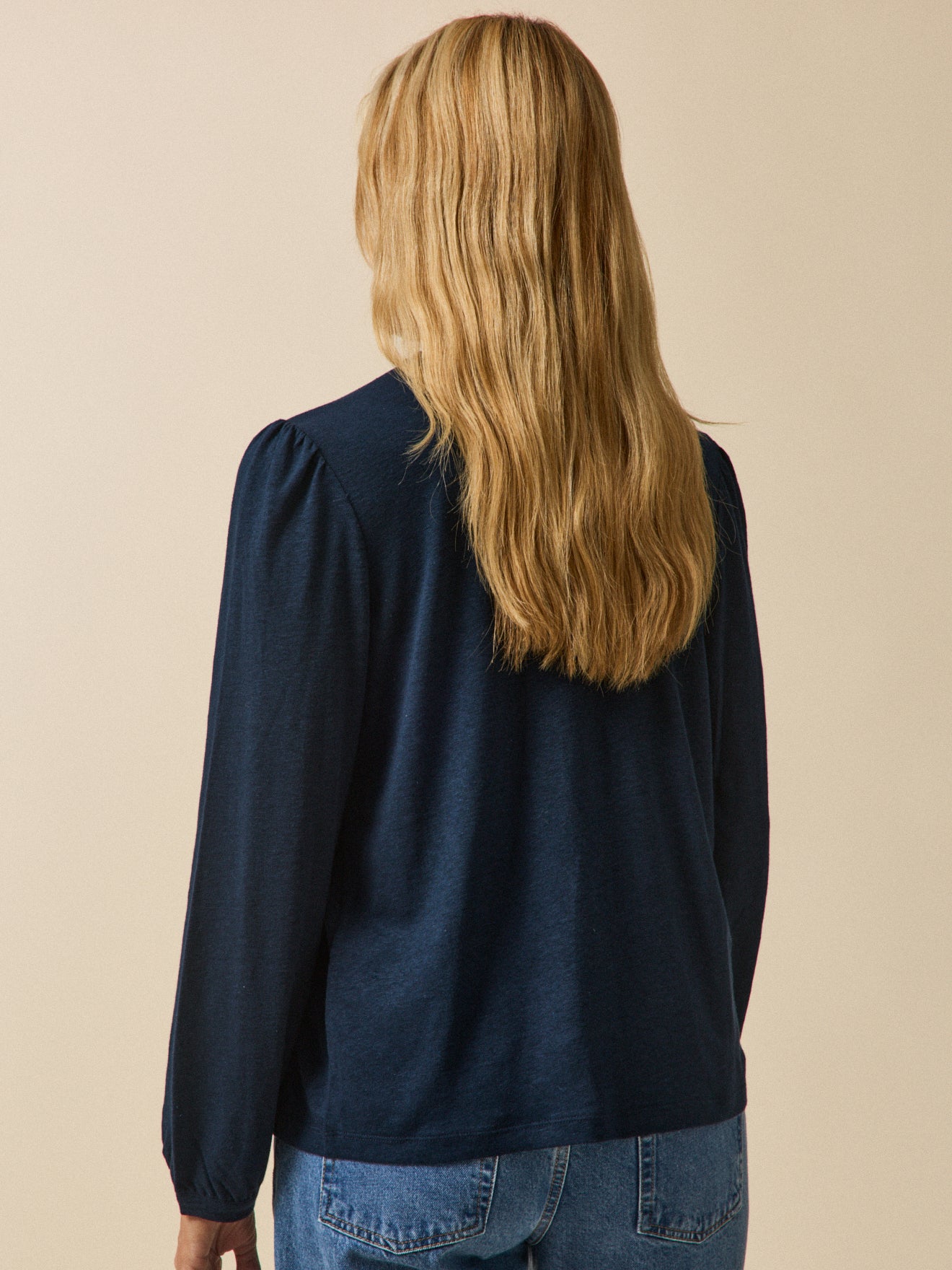 T-shirt dentelle lin et viscose femme