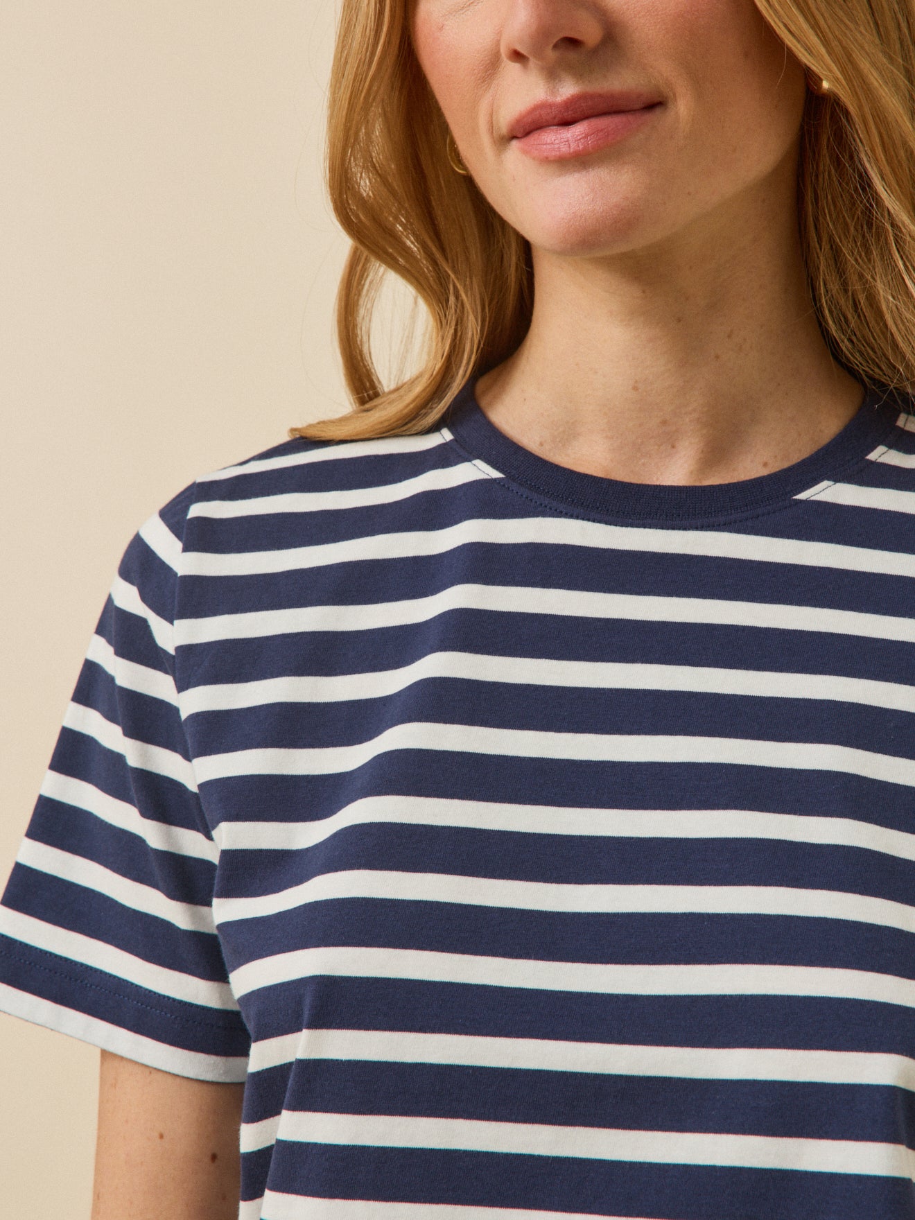 T-shirt rayé femme coton biologique