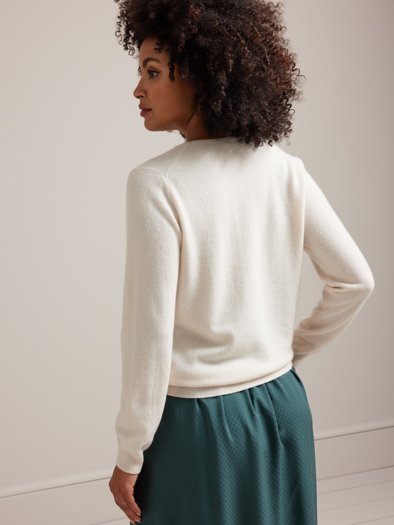 Pull col V femme - Collection Cachemire