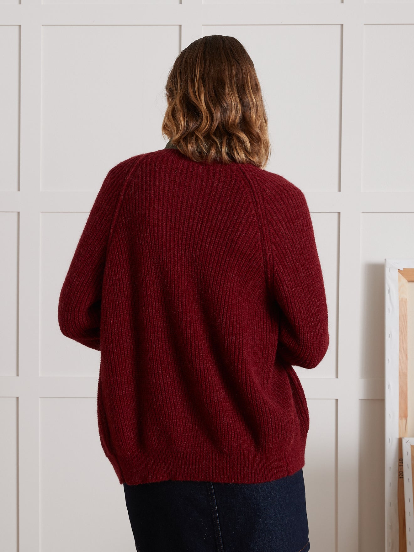 Cardigan maille perlée femme