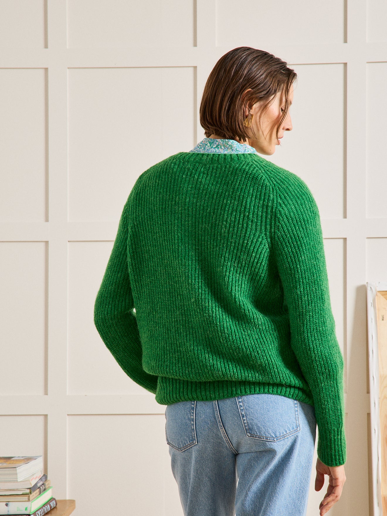 Cardigan femme avec laine, alpaga et mohair