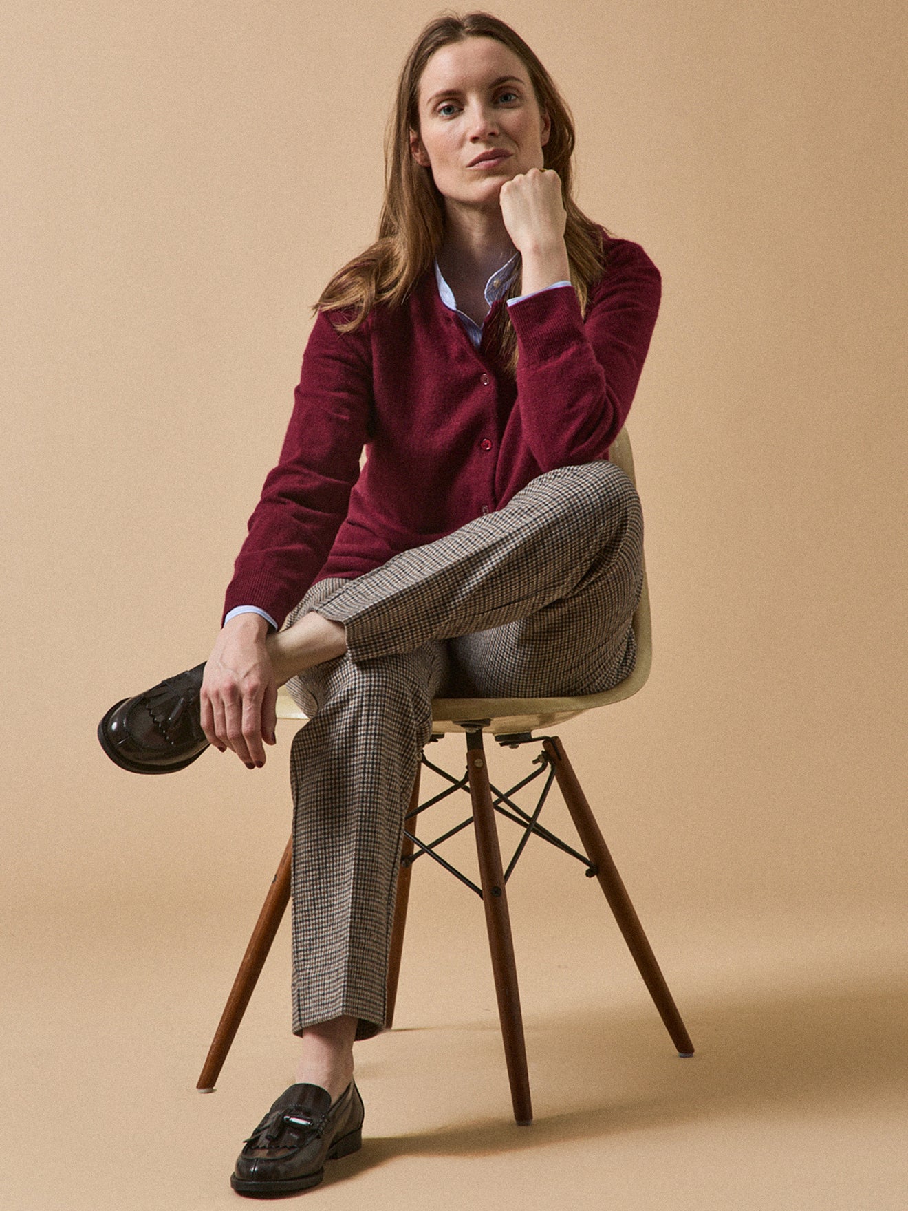 Gilet boutonné femme - Collection Cachemire