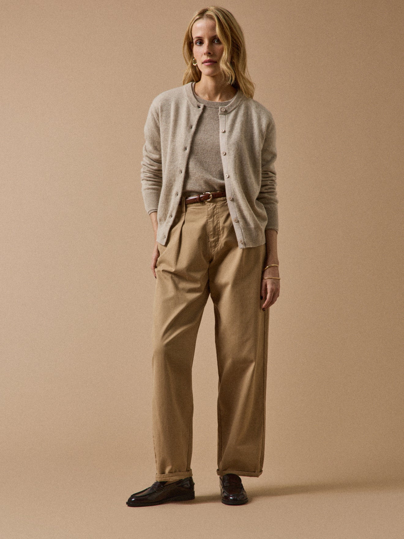 Gilet boutonné femme - Collection Cachemire