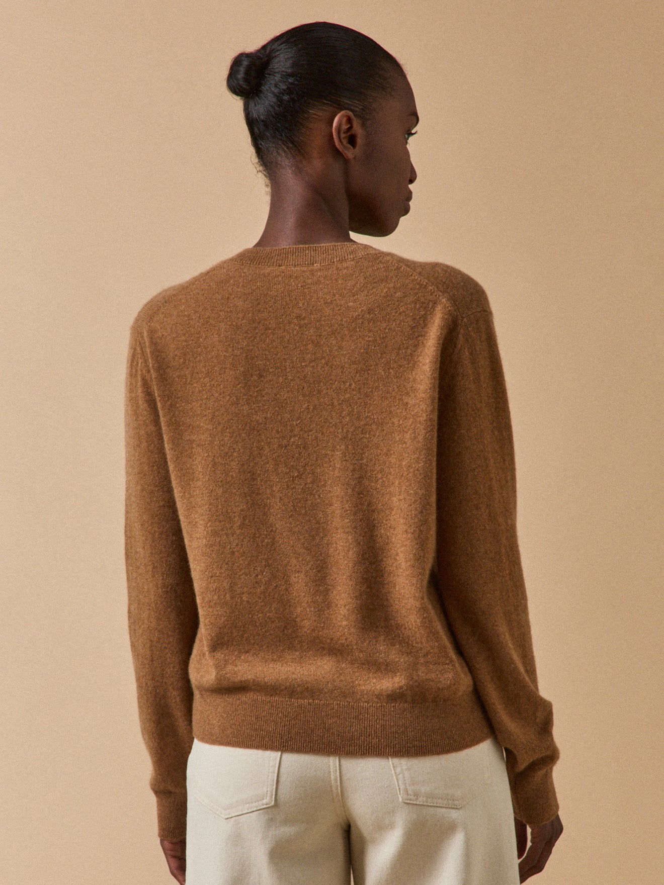 Pull col V femme - Collection Cachemire