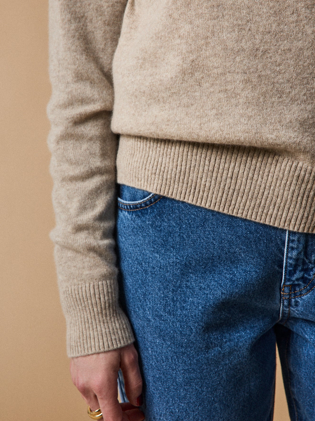 Pull col rond femme - Collection Cachemire