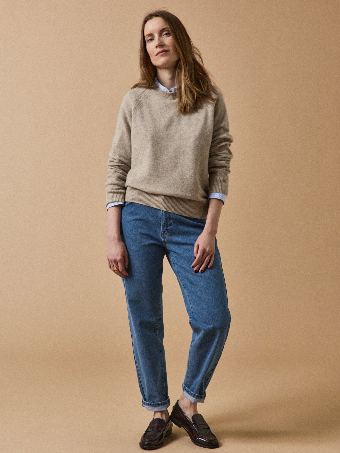 Pull col rond femme - Collection Cachemire