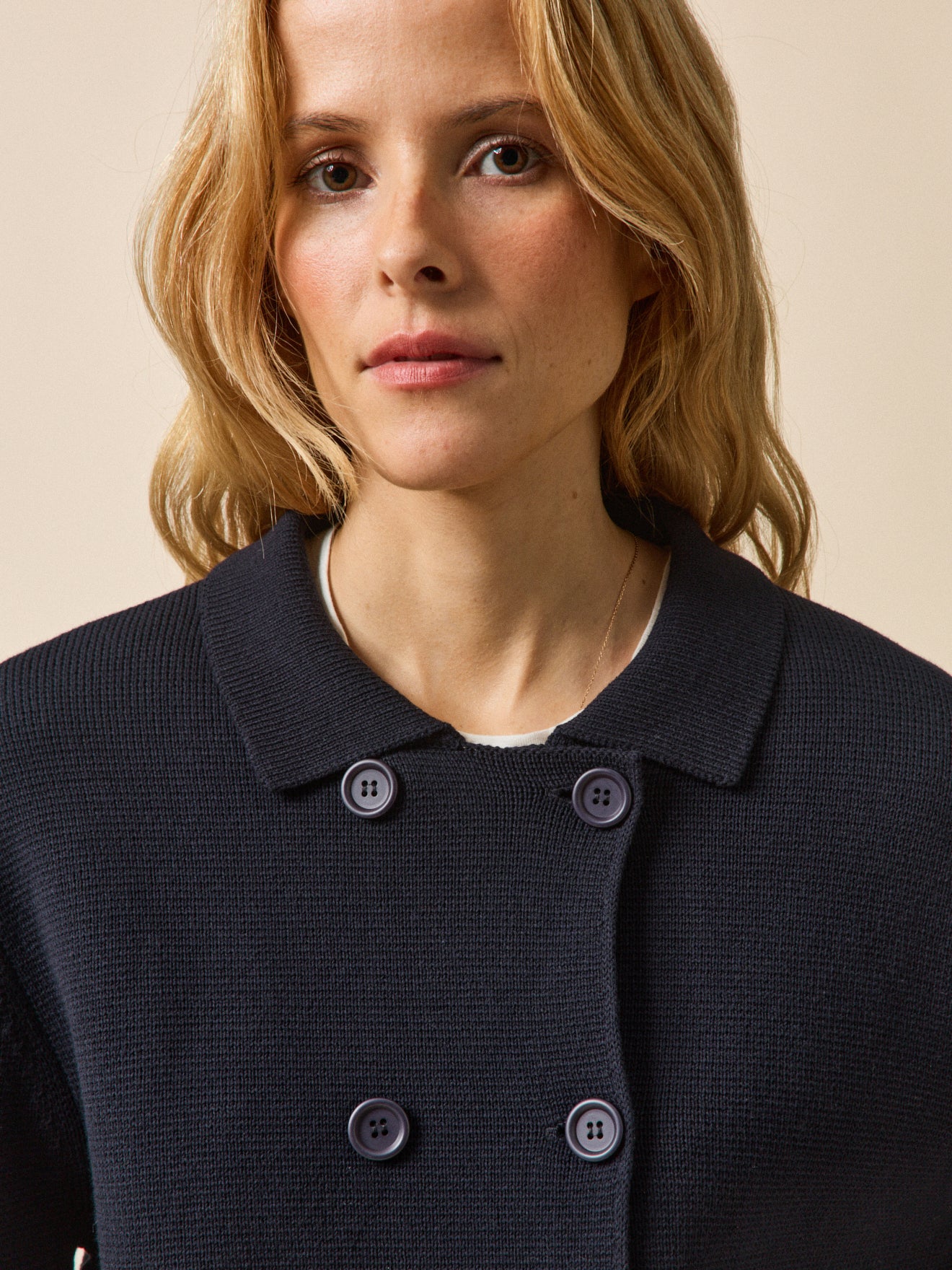 Gilet caban femme coton biologique