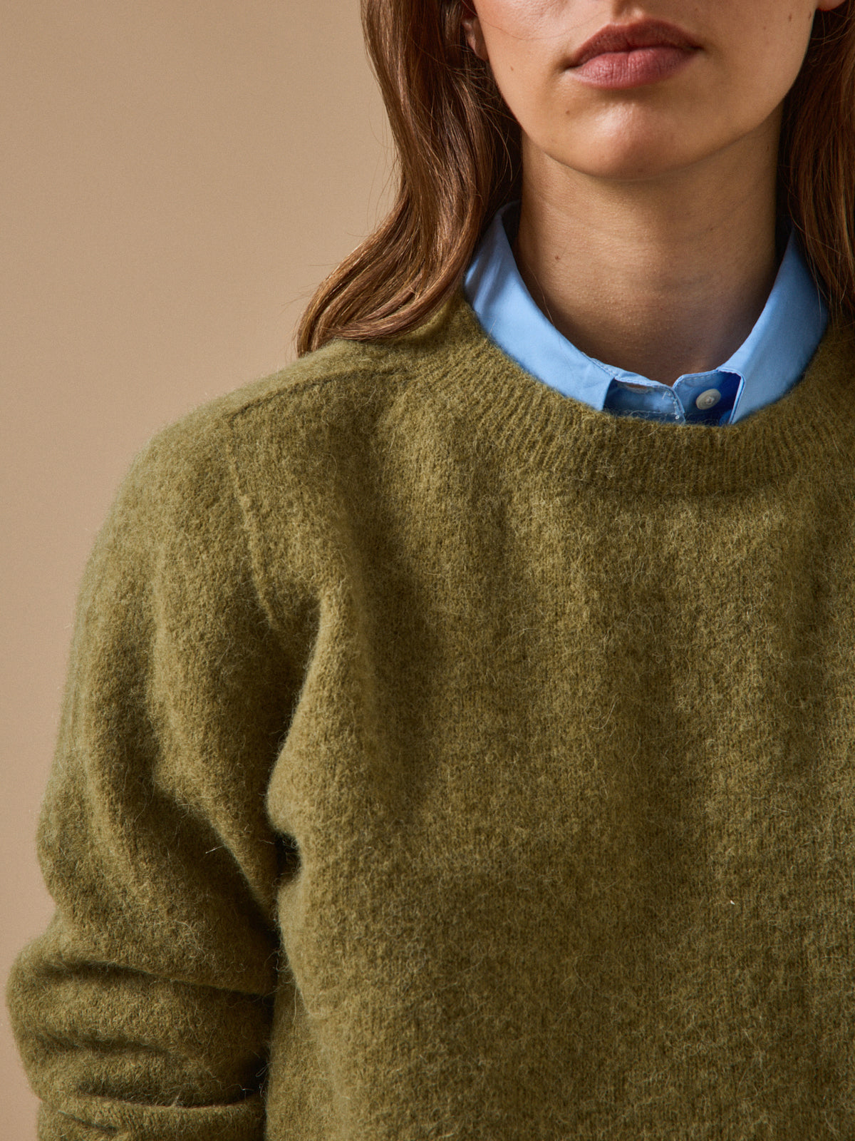 Pull femme alpaga et laine - Cyrillus X les 3 Tricoteurs