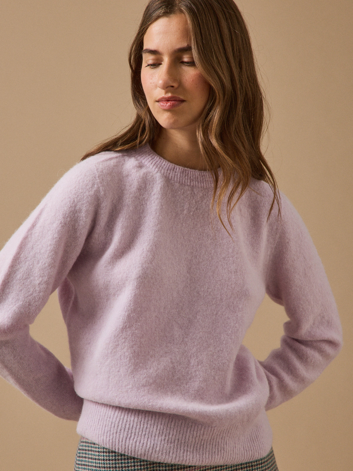 Pull femme alpaga et laine - Cyrillus X les 3 Tricoteurs