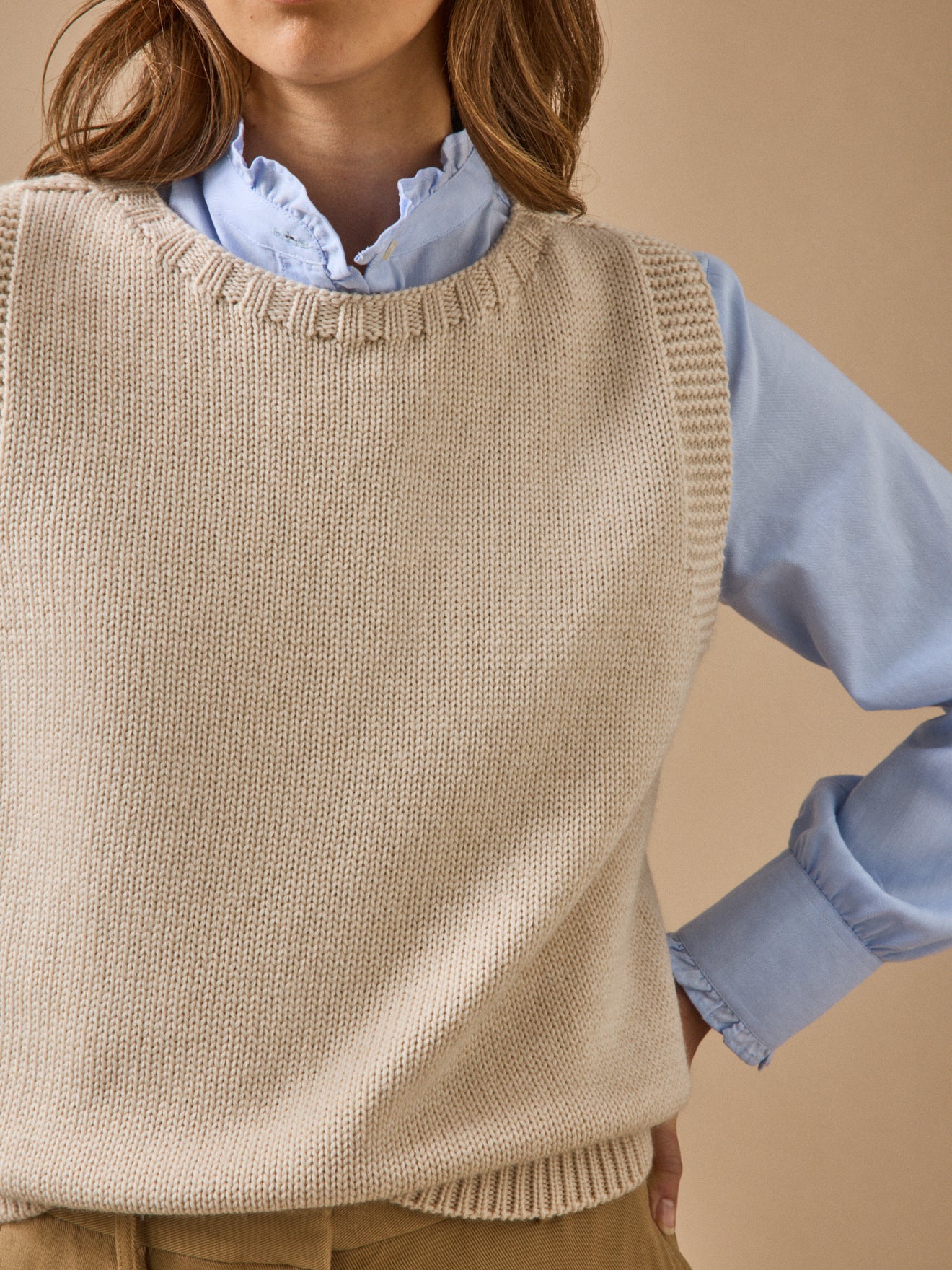 Pull laine mérinos Femme - Cyrillus X les 3 Tricoteurs
