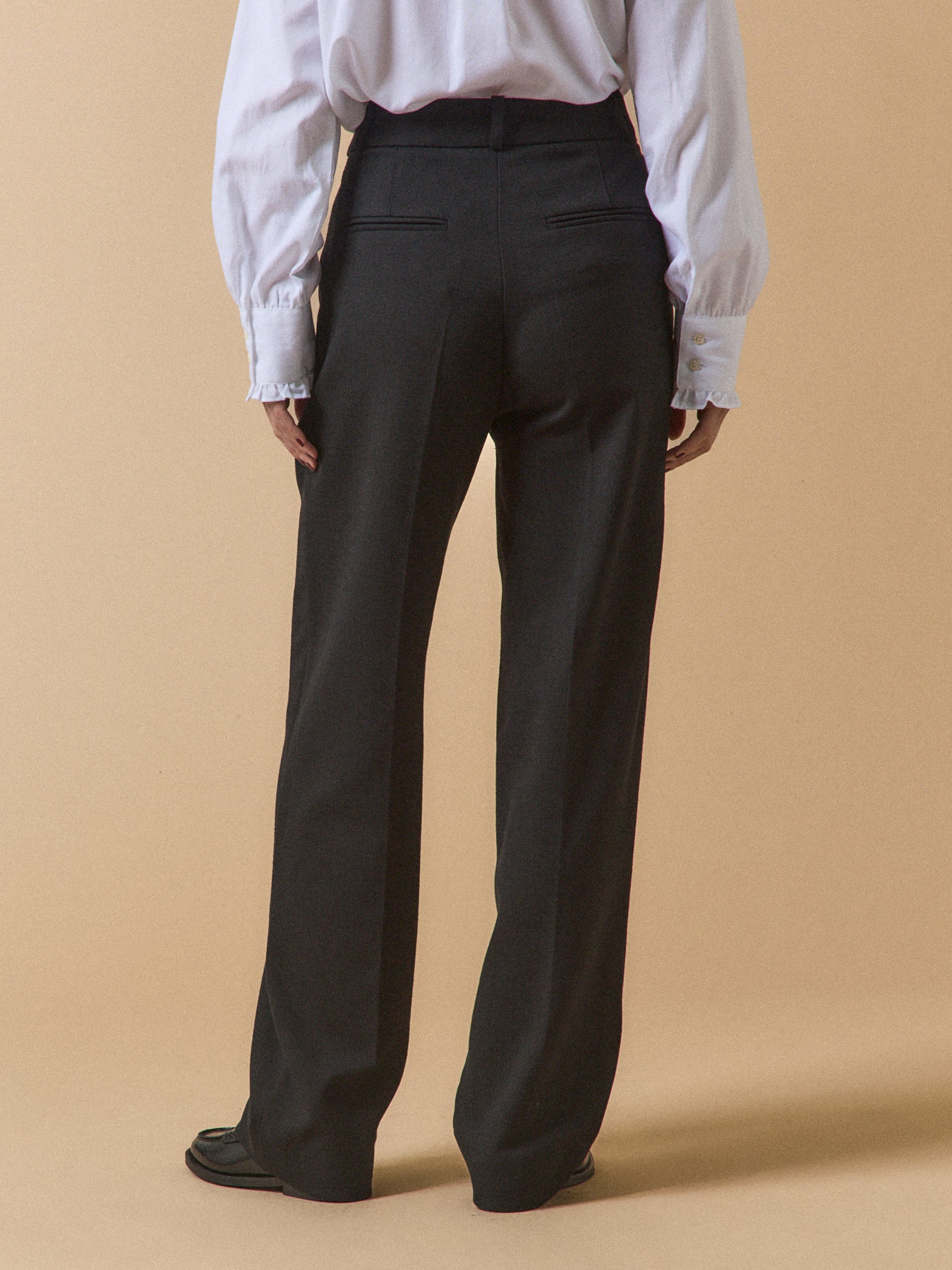 Pantalon droit tailleur femme Alma