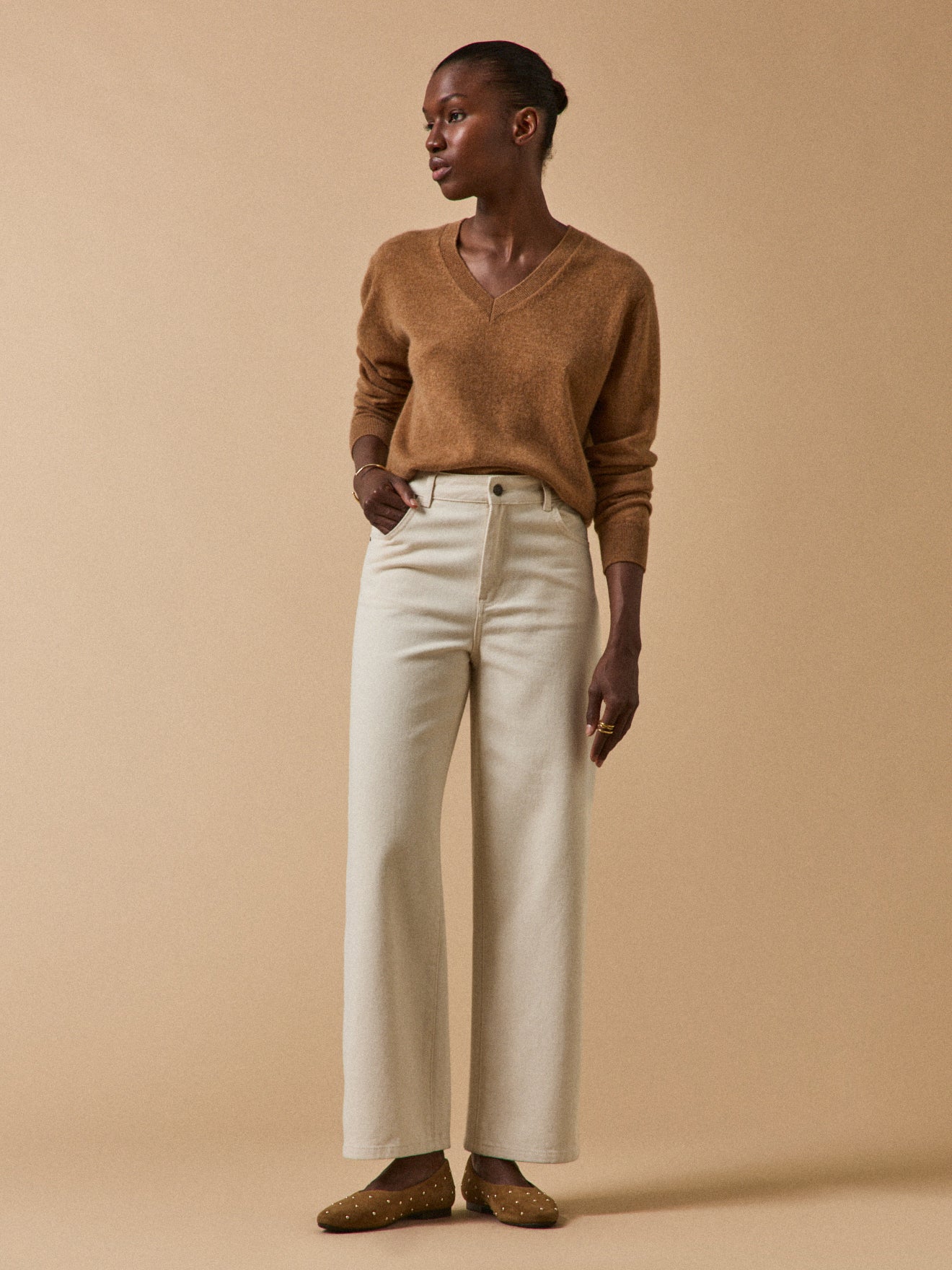 Jean large femme Émilie coton biologique