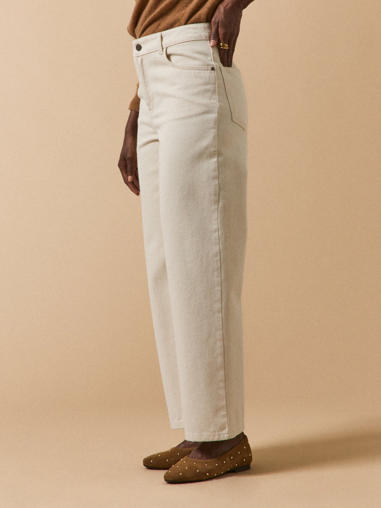 Jean large femme Émilie coton biologique