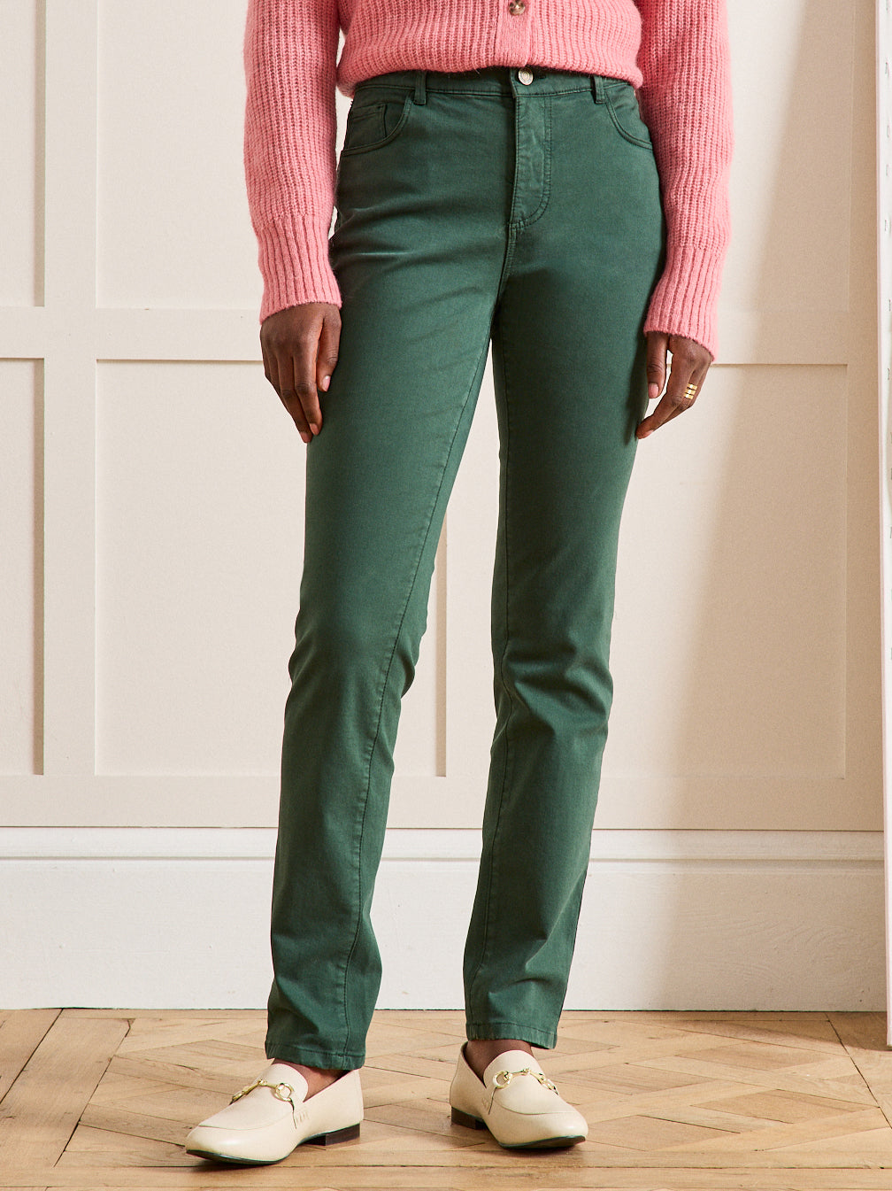 Pantalon slim couleur femme Chloé