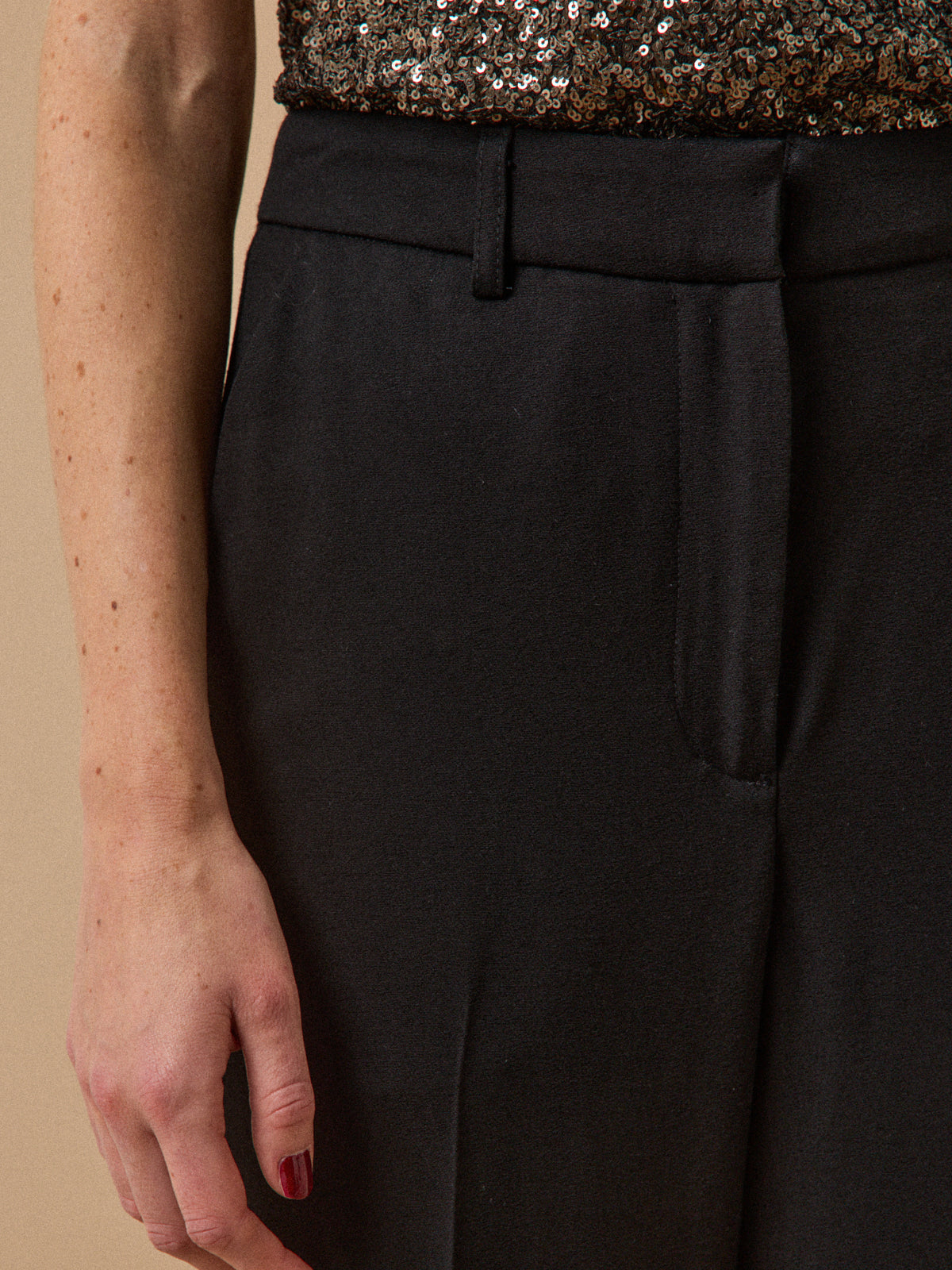 Pantalon tissu crêpe femme Joy
