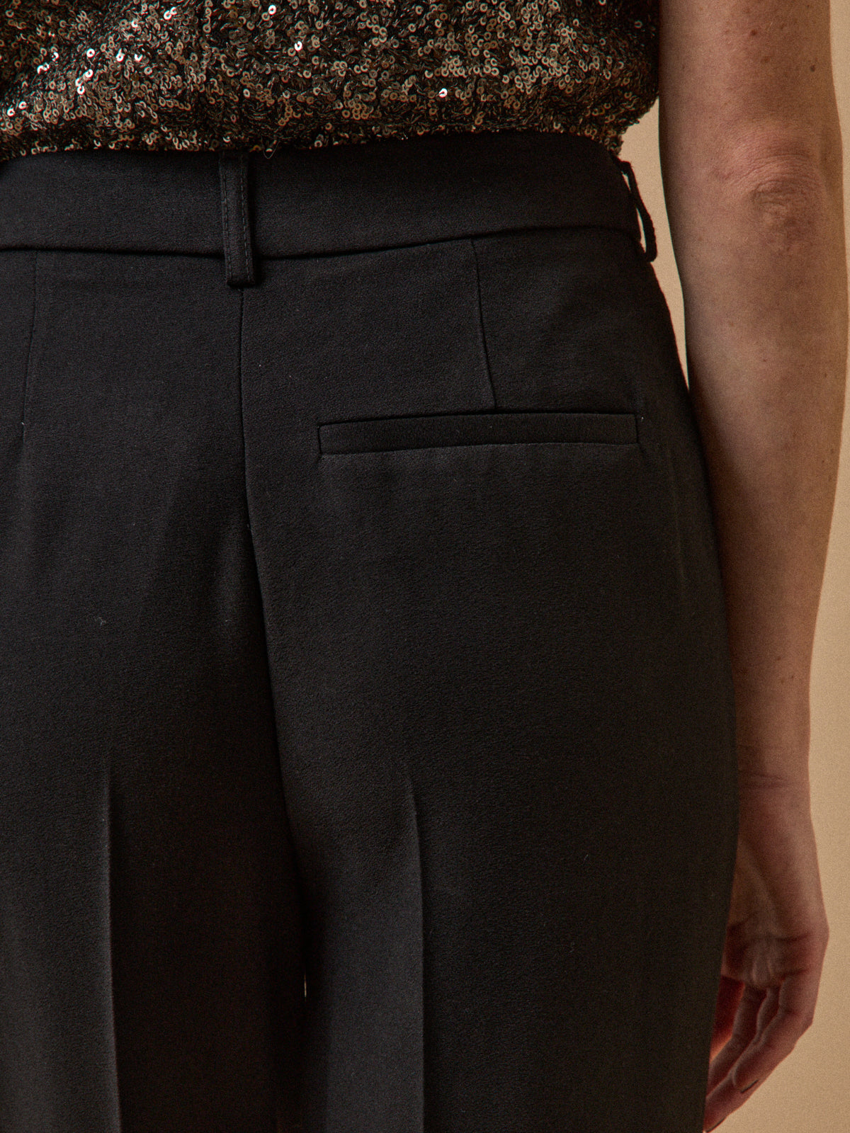 Pantalon tissu crêpe femme Joy