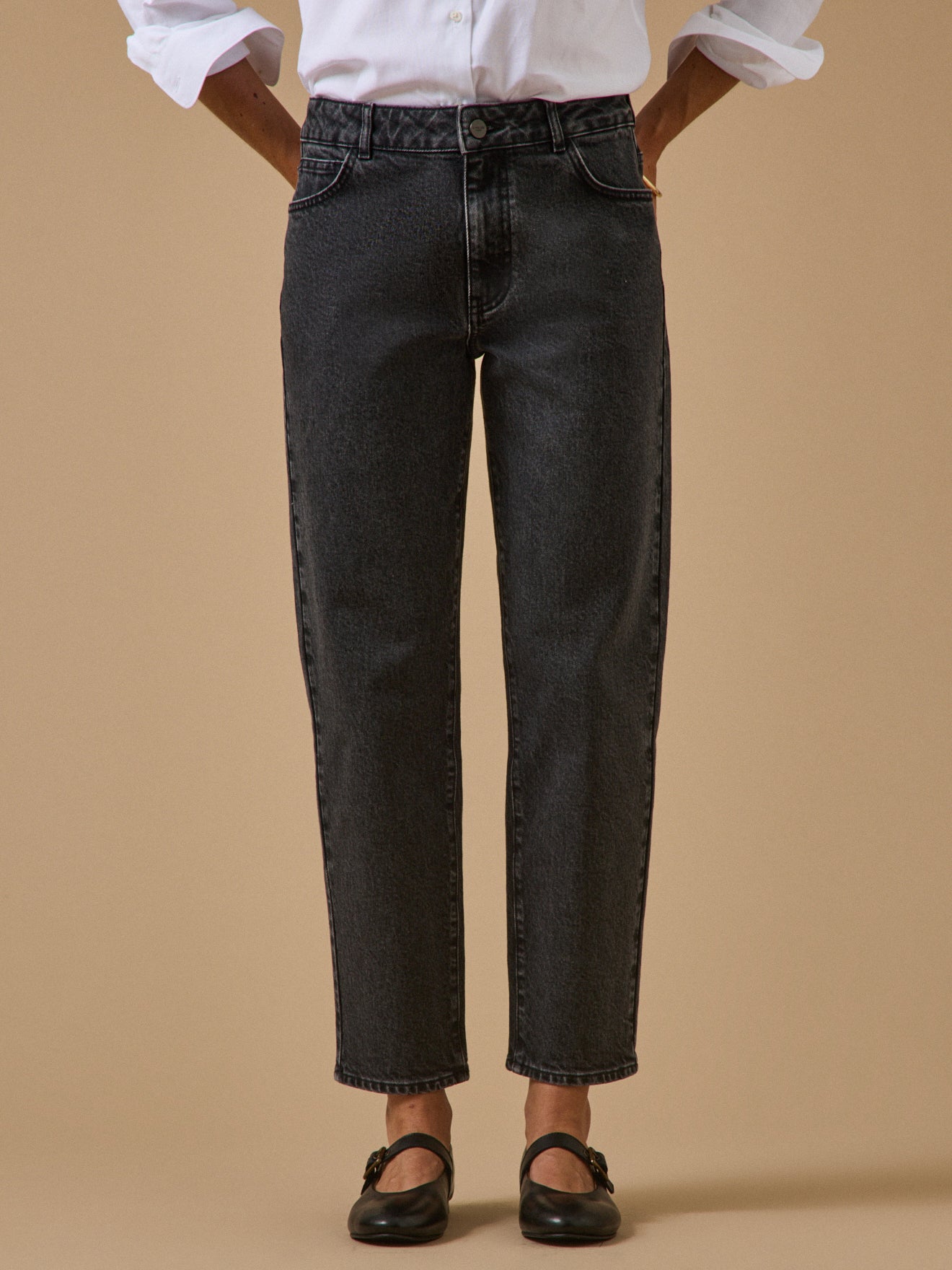 Jean mom femme Claire coton biologique