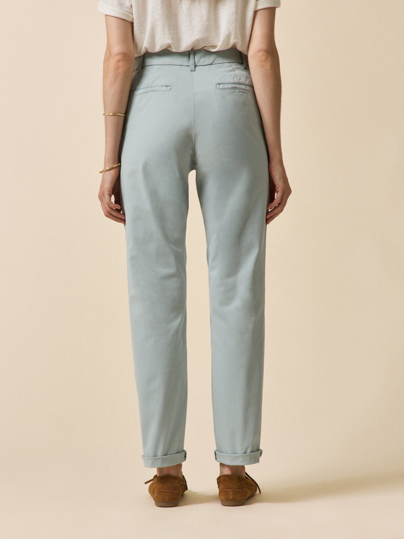 Pantalon chino femme coton biologique Noemie