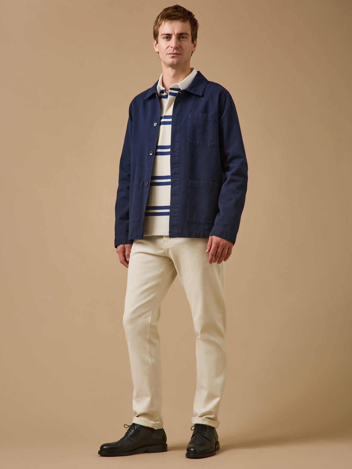 Veste worker homme twill coton recyclé
