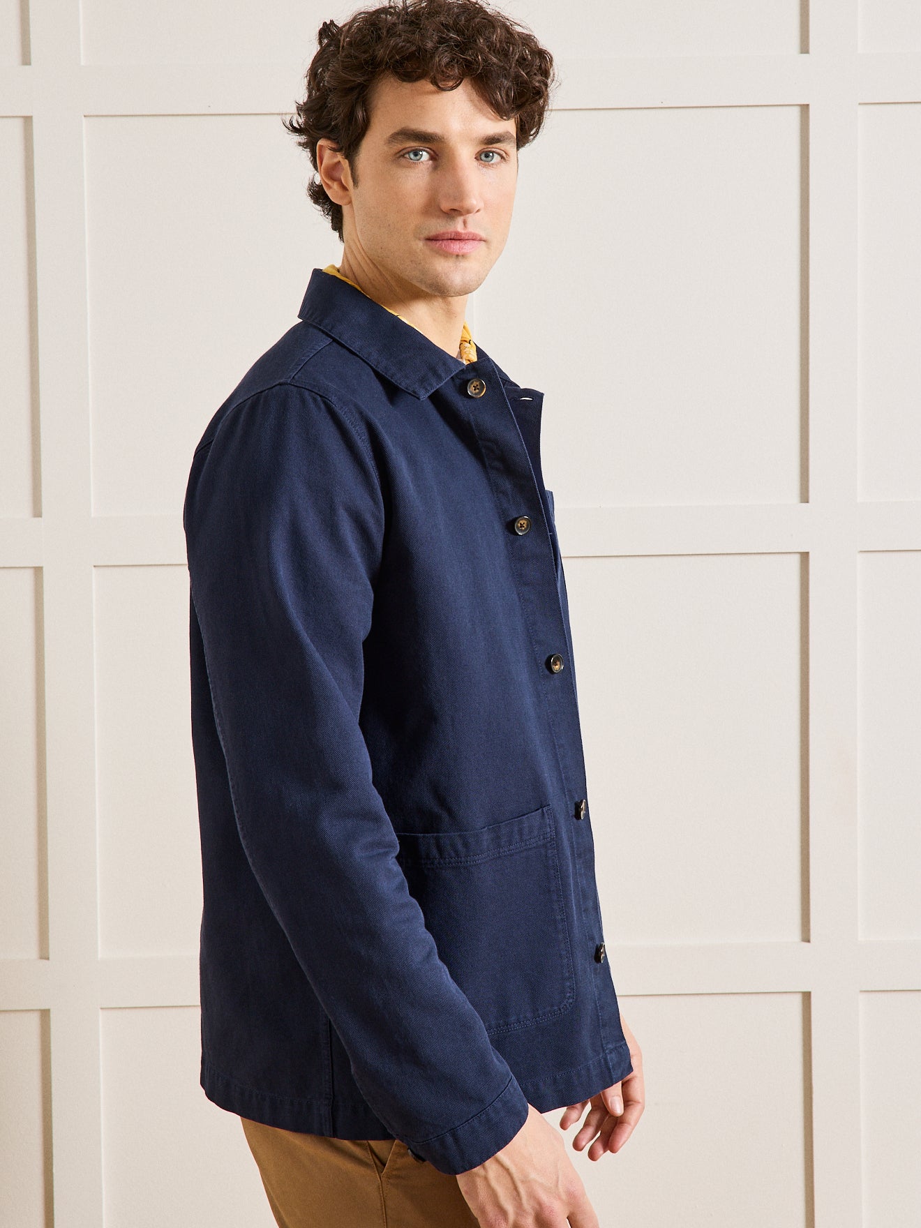 Veste worker homme - twill coton biologique