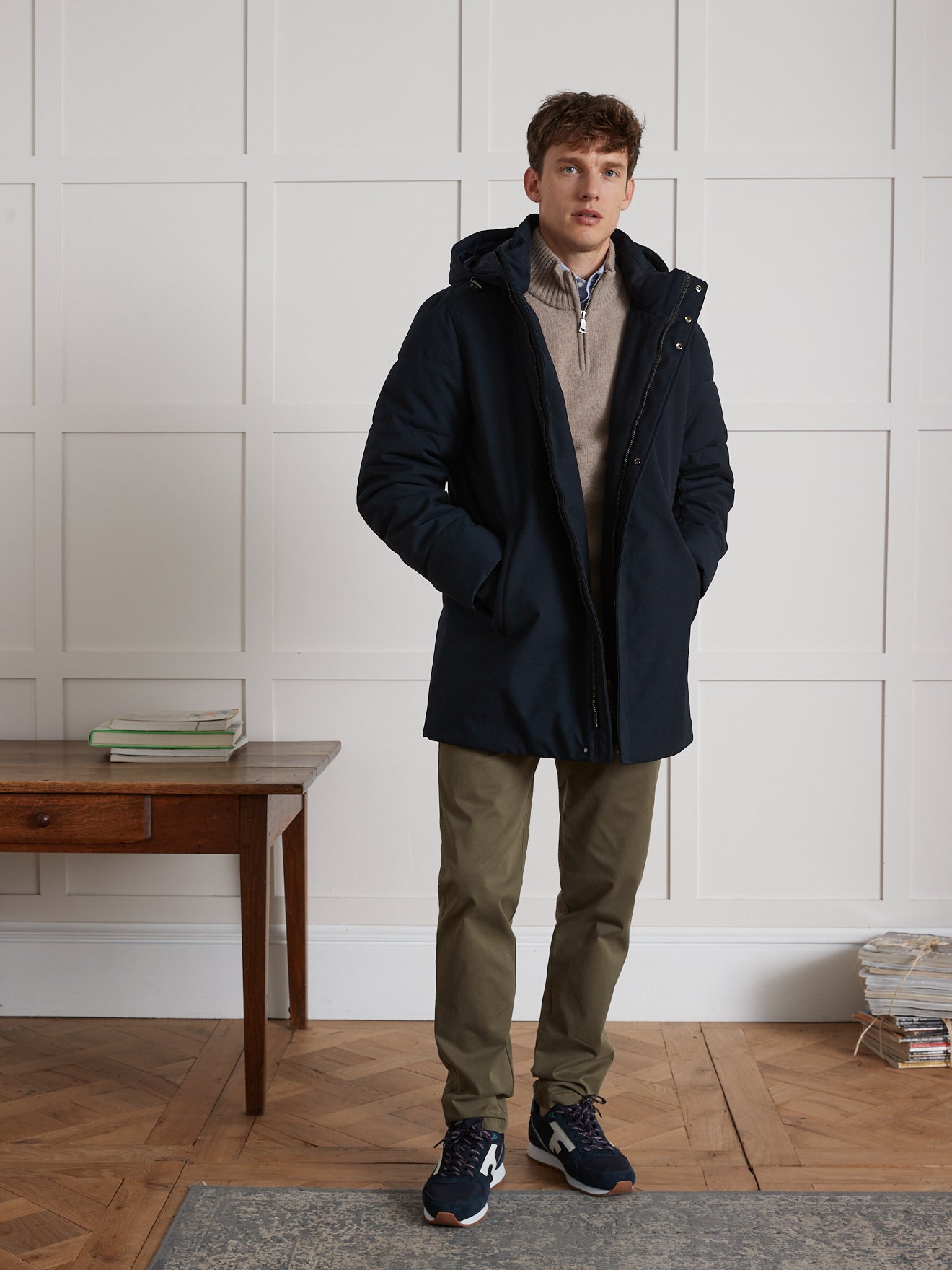 Parka intérieur matelassé homme