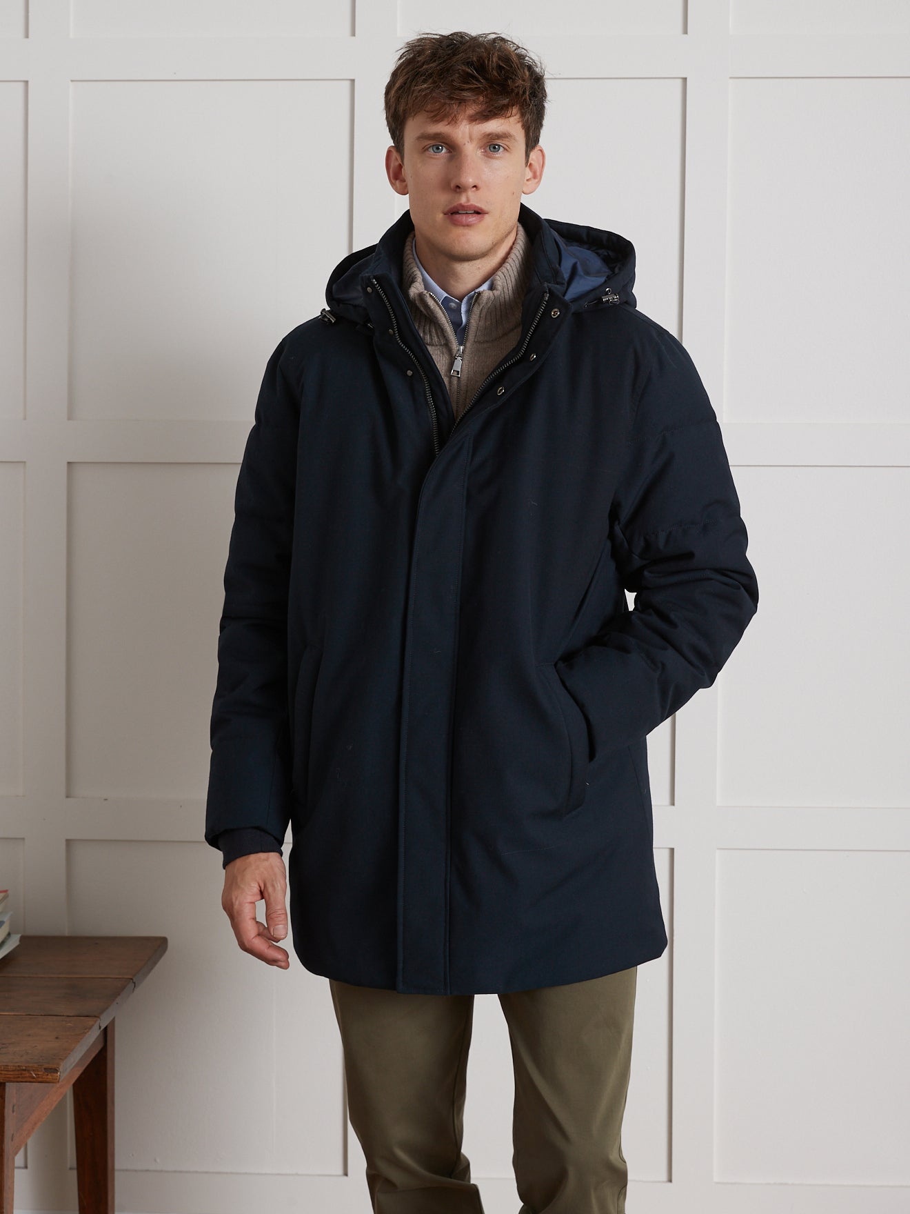 Parka intérieur matelassé homme