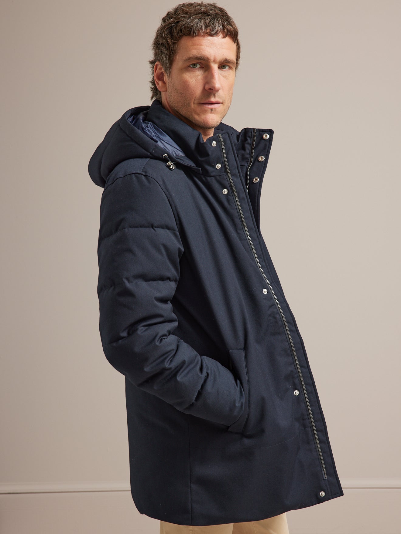 Parka intérieur matelassé homme