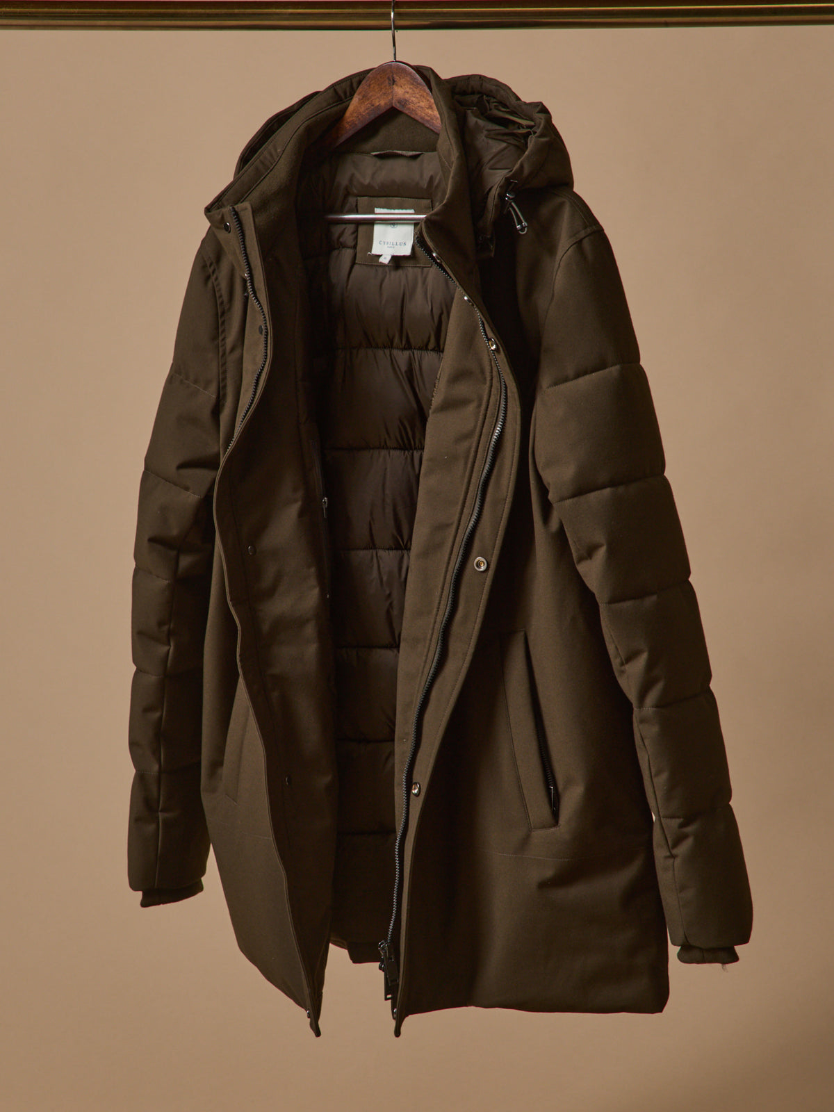 Parka intérieur matelassé homme