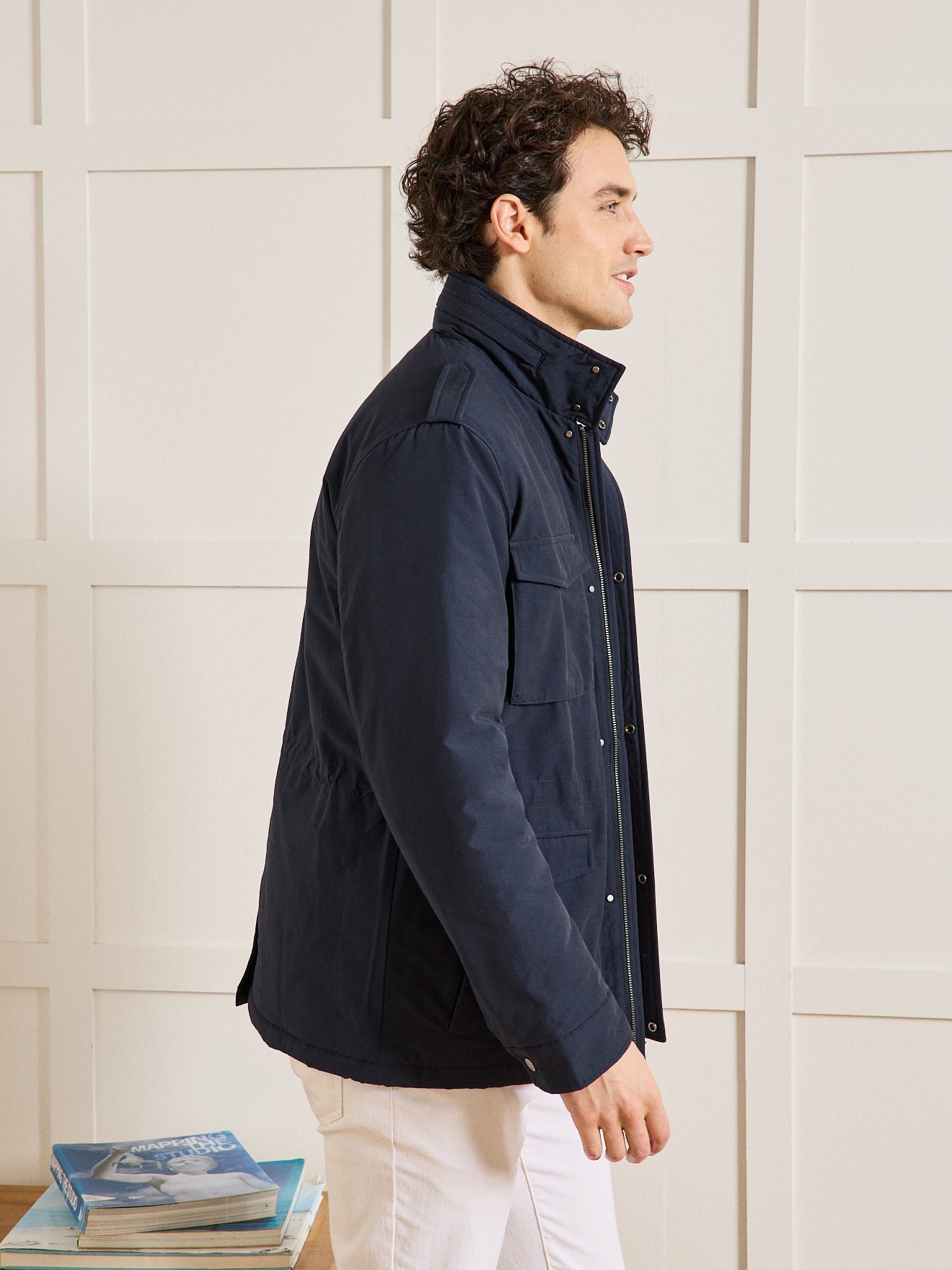 Parka saharienne ouatinée homme