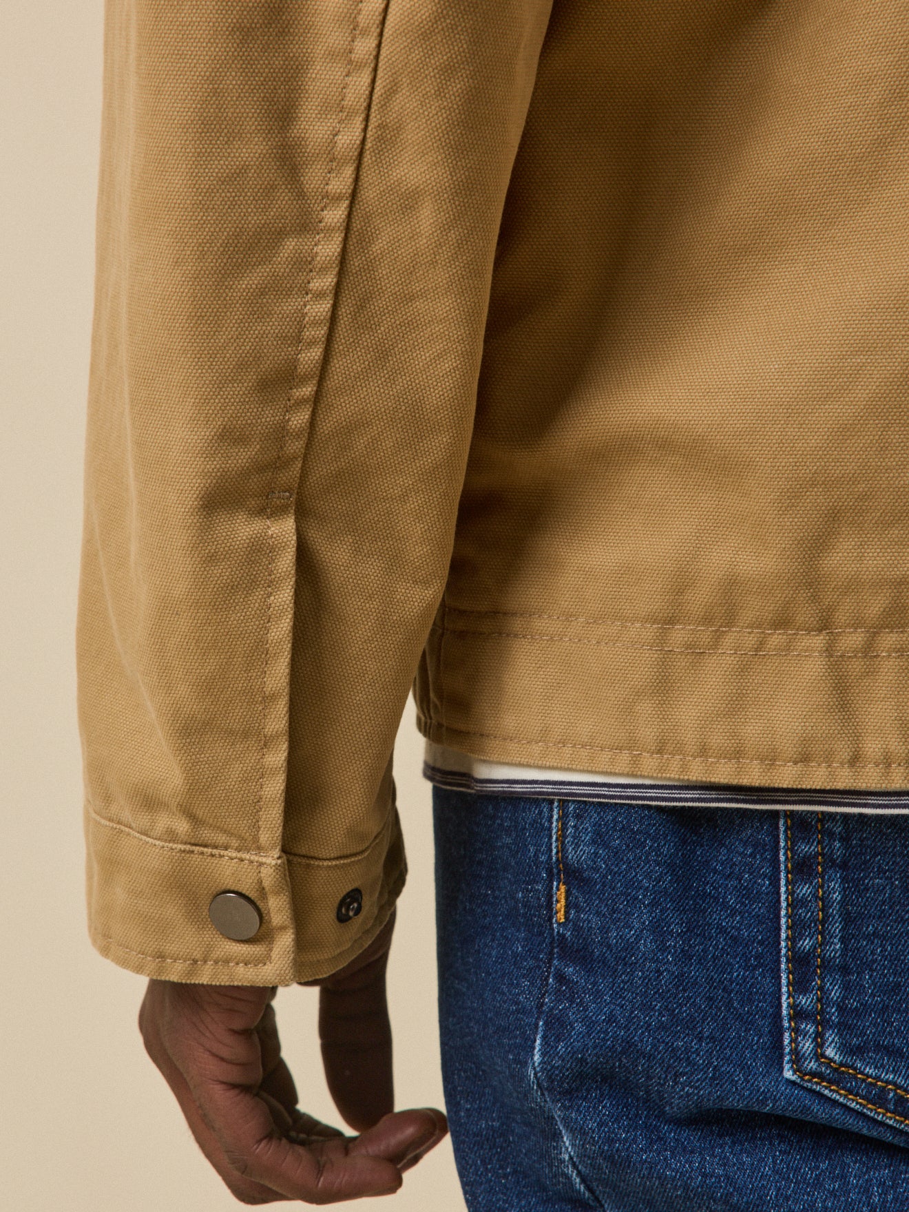 Veste col velours homme