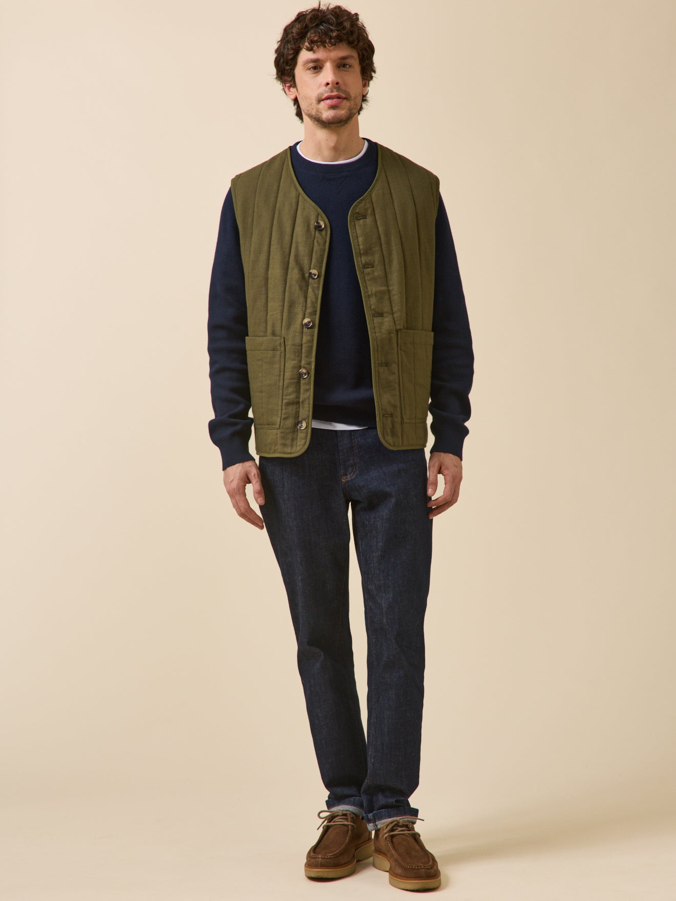 Veste sans manches homme