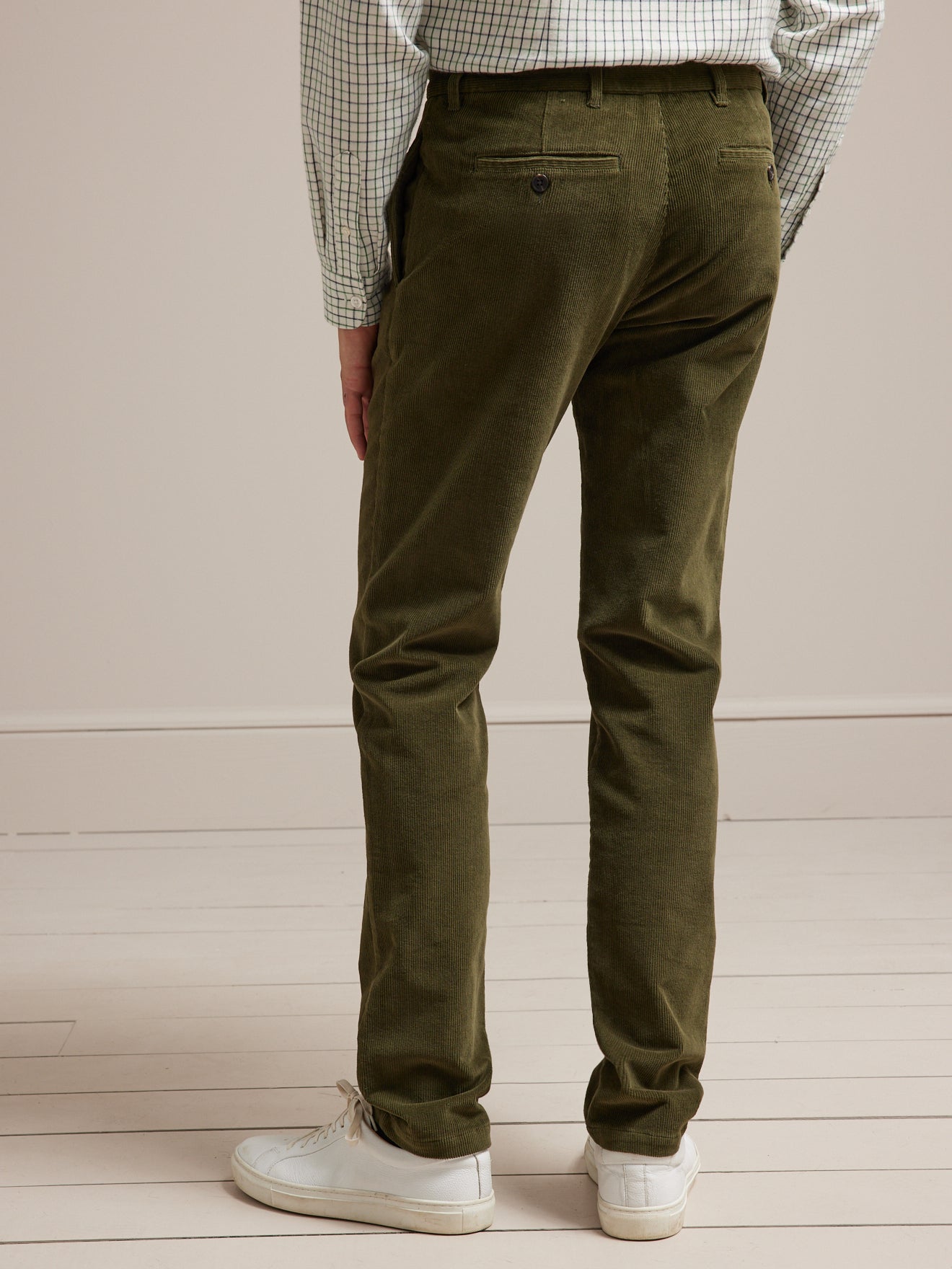 Chino velours regular homme