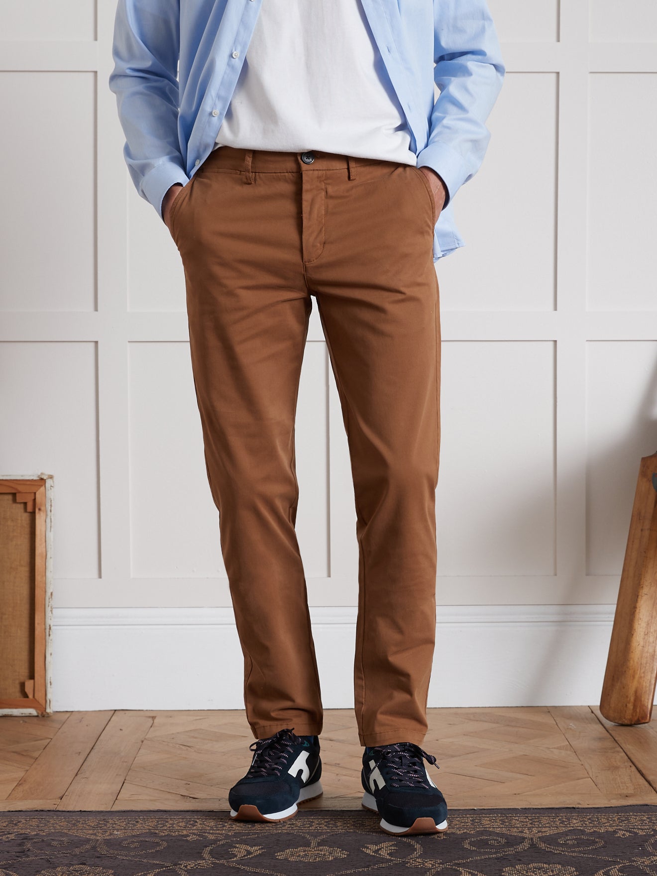 Pantalon chino homme