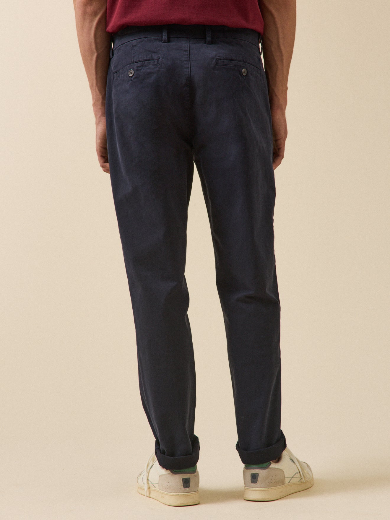 Pantalon Homme Bleu Marine Chino Pour Homme Pantalon Chino Homme