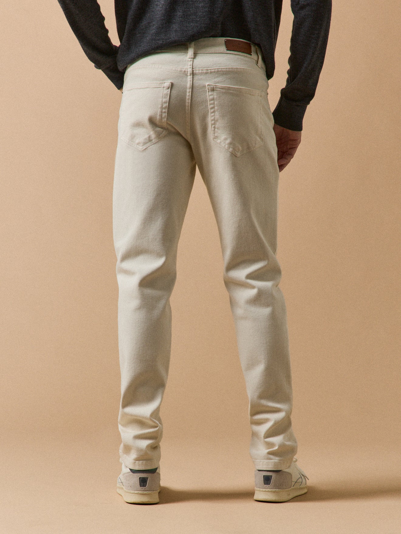 Jean écru regular homme coton biologique