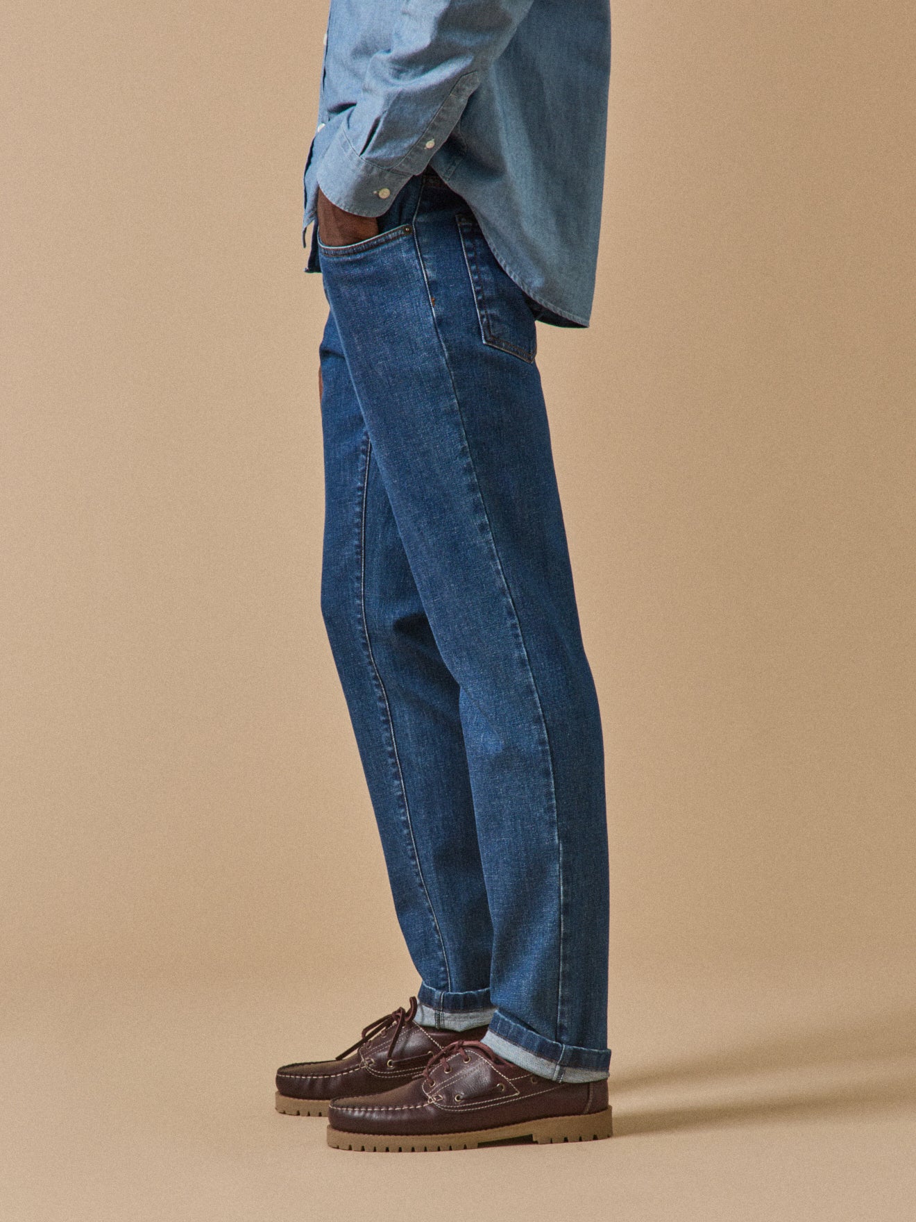 Jean regular homme coton biologique