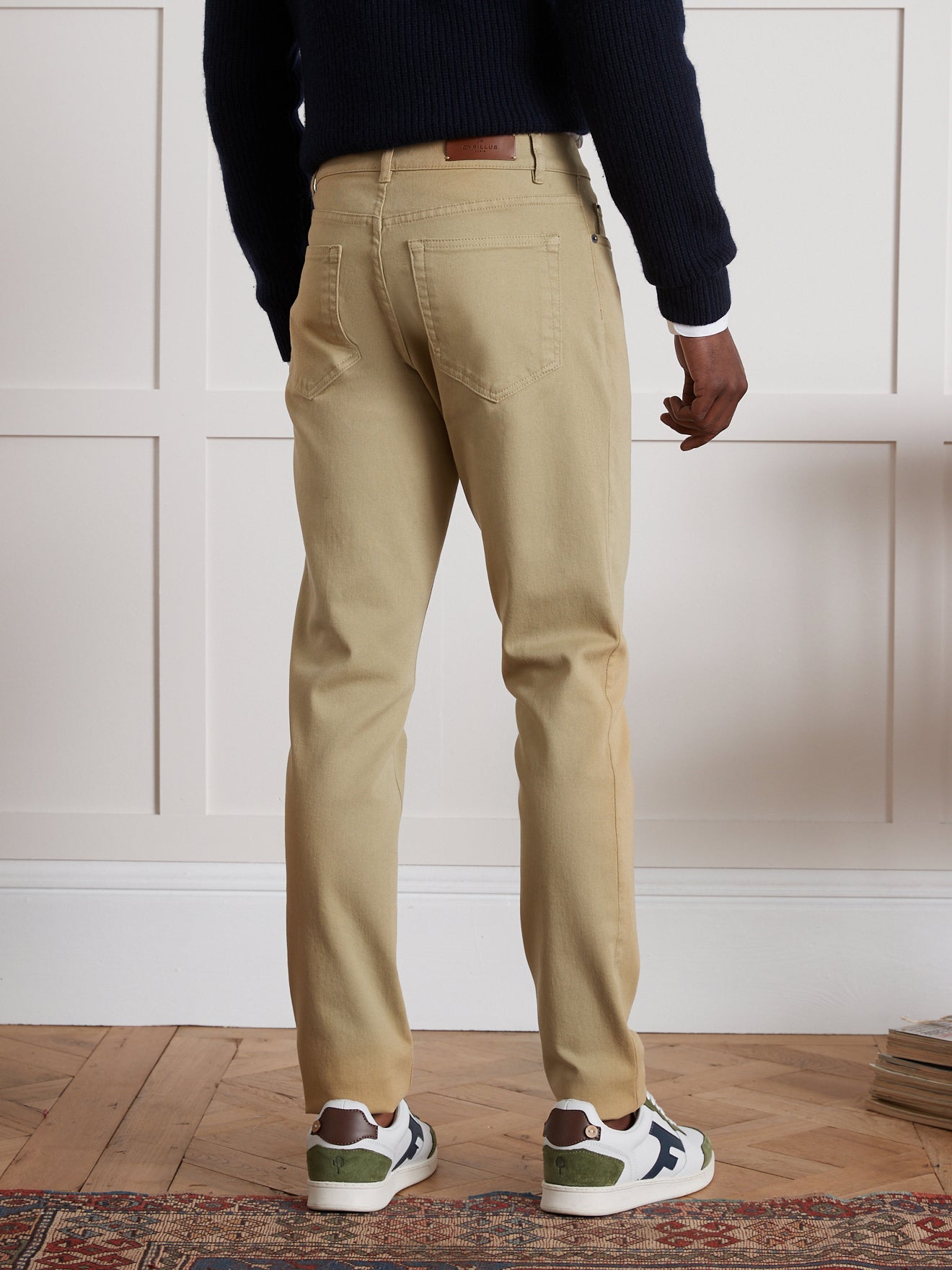 Pantalon droit 5 poches homme