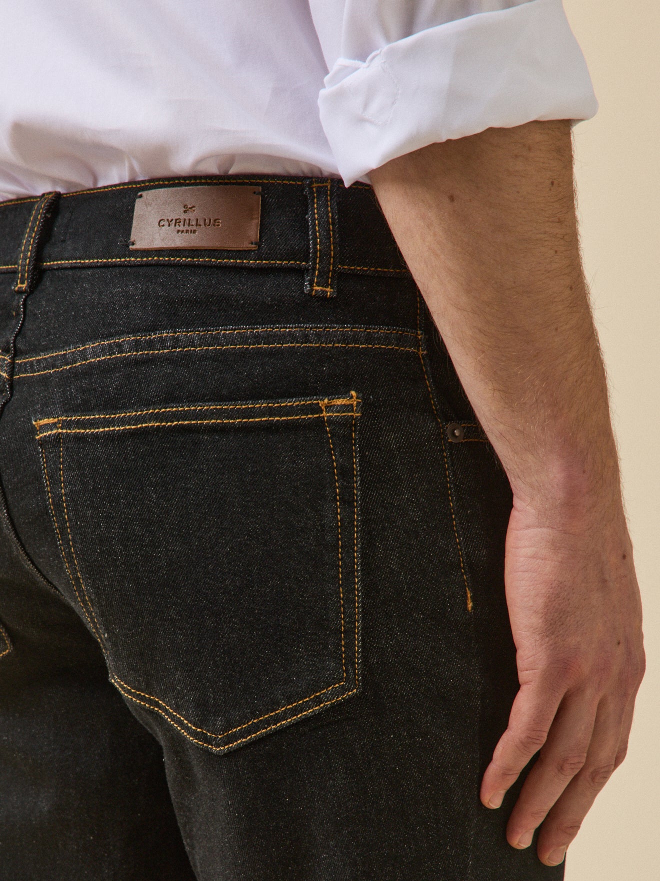 Jean regular homme coton biologique