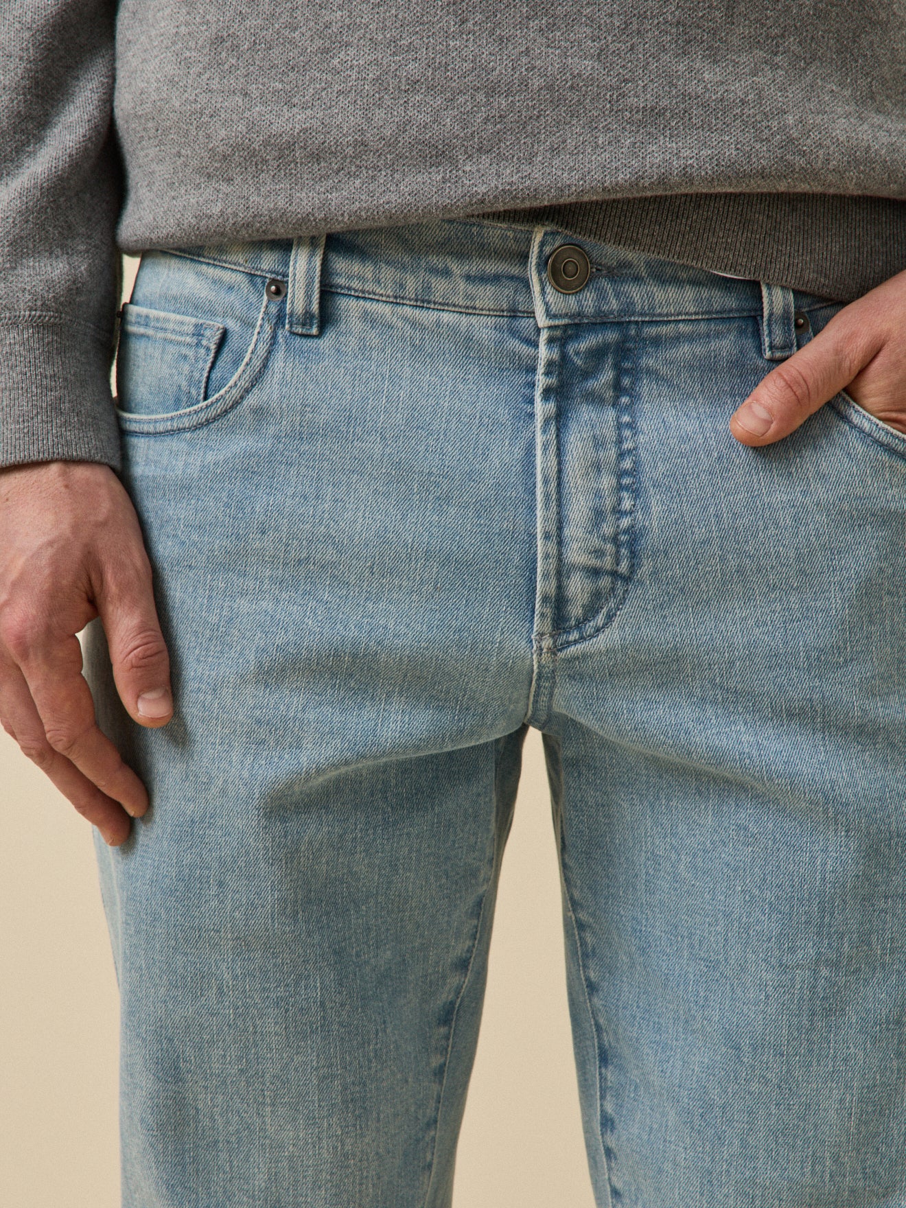 Jean regular homme coton biologique