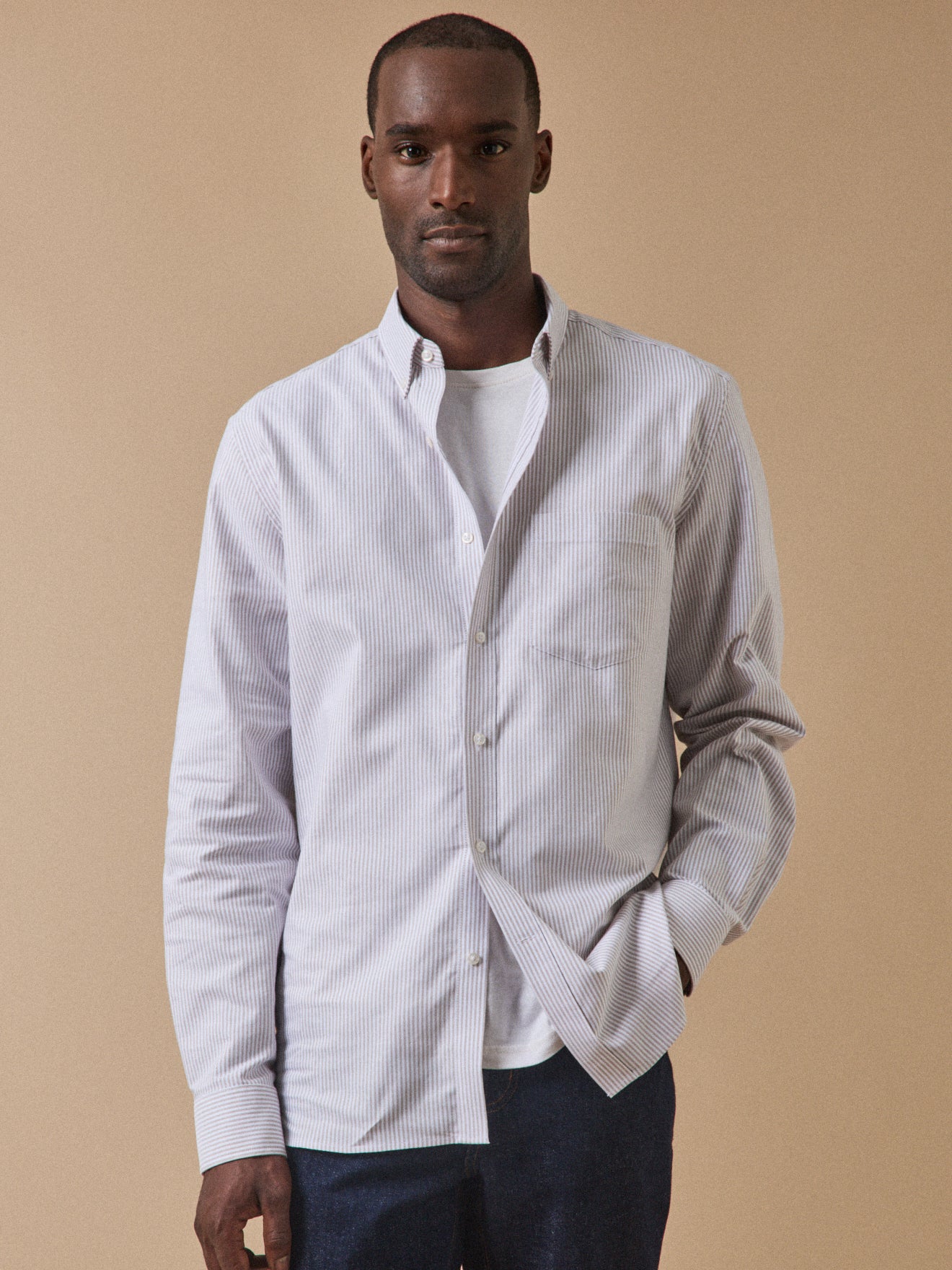 Chemise Oxford Regular Fit homme - Coton biologique