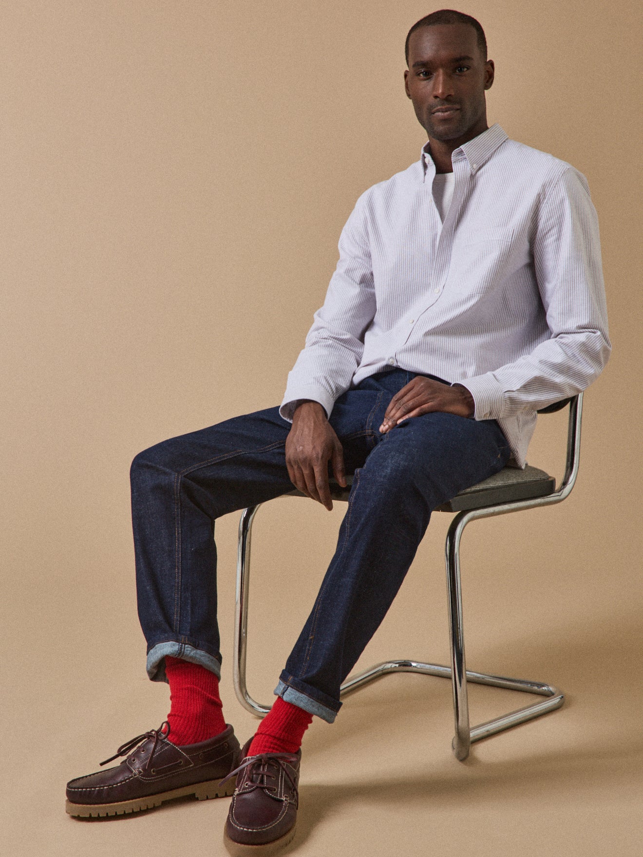 Chemise Oxford Regular Fit homme - Coton biologique