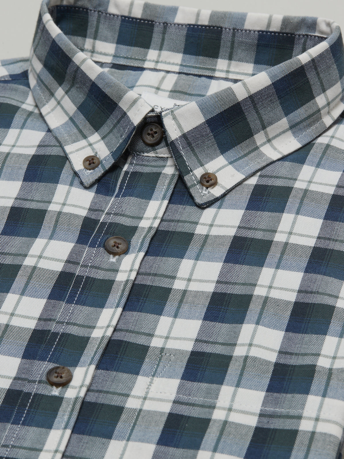 Chemise carreaux regular fit homme - coton biologique