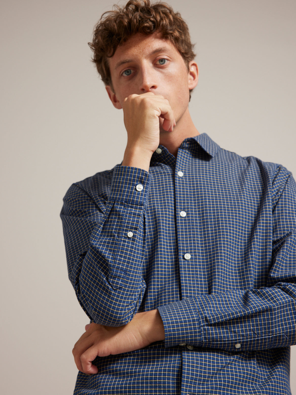 Chemise carreaux Regular Fit homme